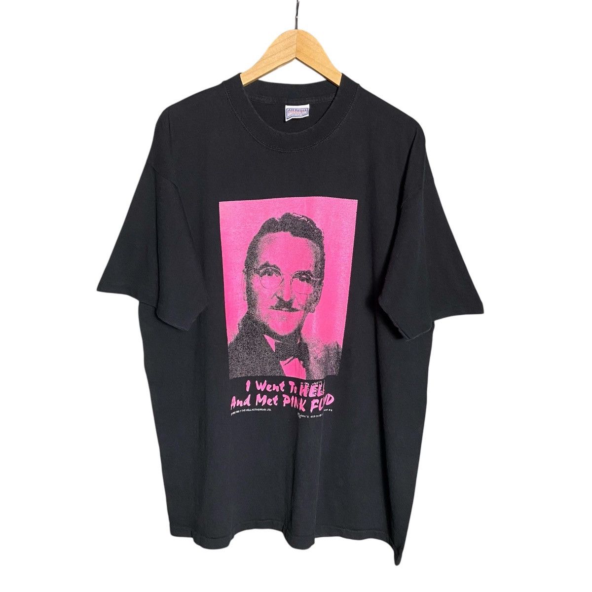 Vintage 90s Pink Floyd The Barber Band Tee / Andy Griffith