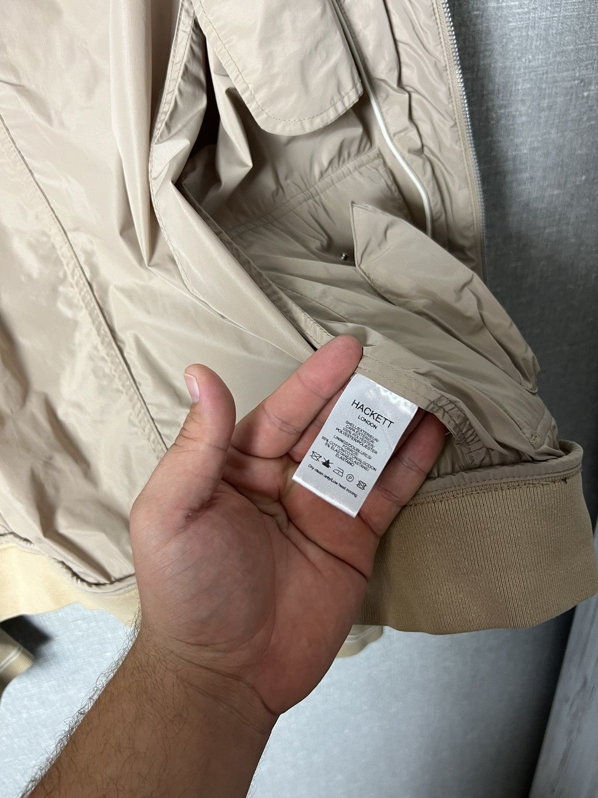 Hackett Hackett London Nylon Jacket Windbreaker Size US XL / EU 56 / 4 - 24 Thumbnail