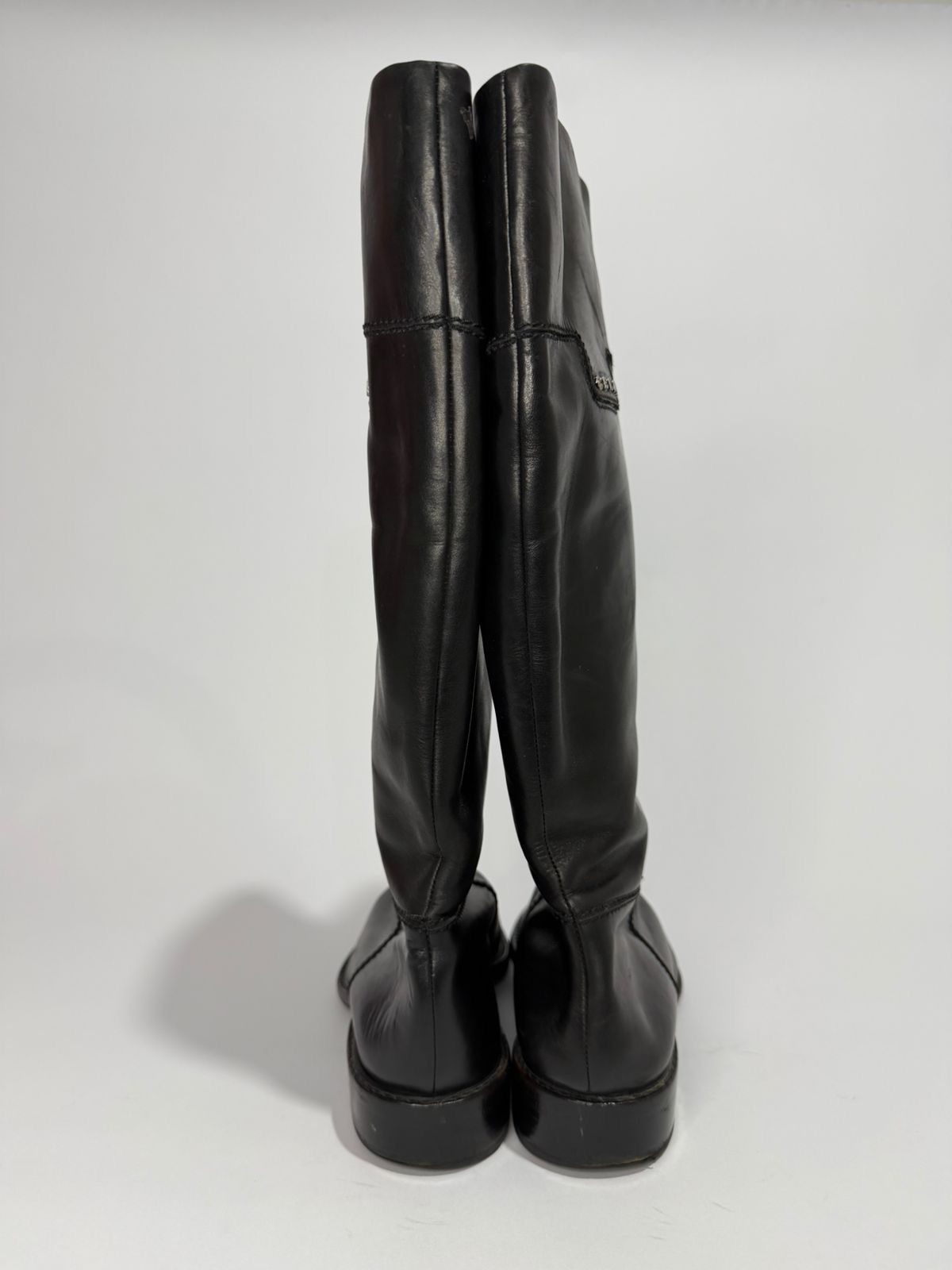 Celine Celine Leather riding boots 37 EU Size US 7 / IT 37 - 8 Thumbnail