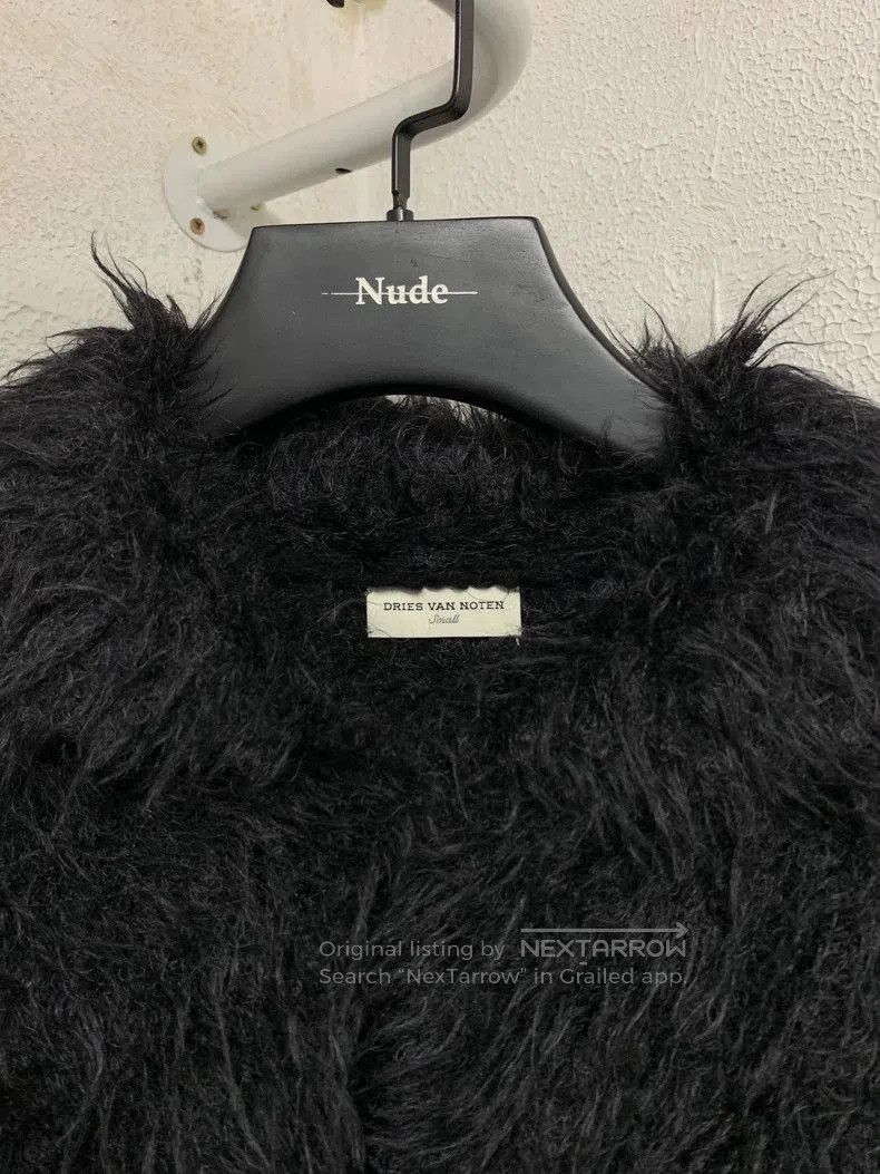 Dries Van Noten Dries Van Noten Mohair Furry Coat. Size US S / EU 44-46 / 1 - 2 Thumbnail