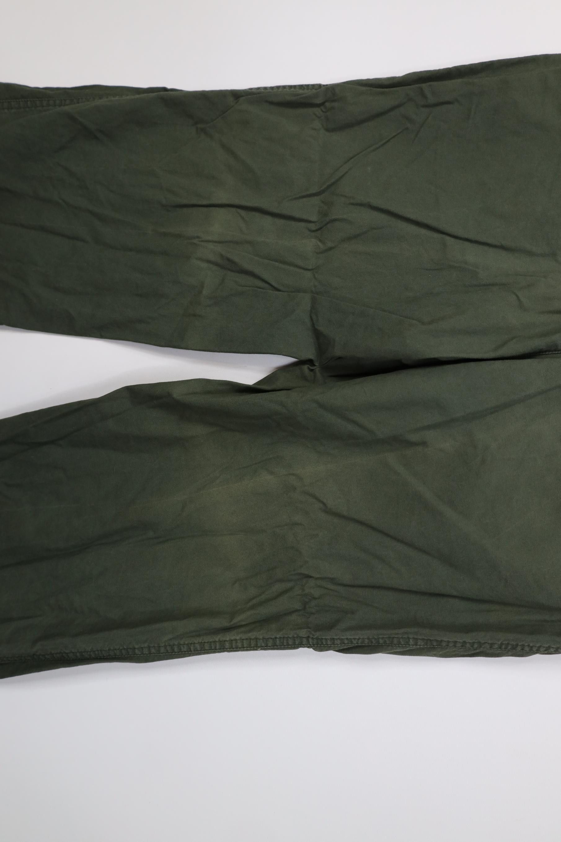 Vintage Vintage 90s Streetwear Pleated Wide Leg Chino Pants Green Size US 36 / EU 52 - 14 Thumbnail