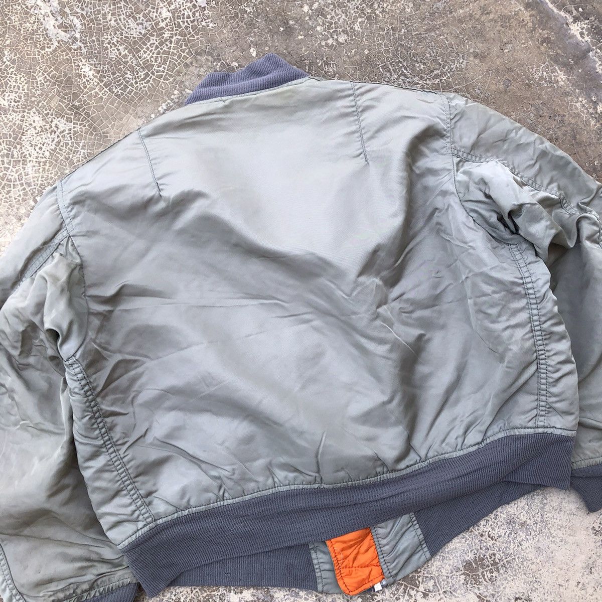 Alpha Industries × Vintage ALPHA INDUSTRIES MA-1 Flight Jacket Size US L / EU 52-54 / 3 - 7 Thumbnail