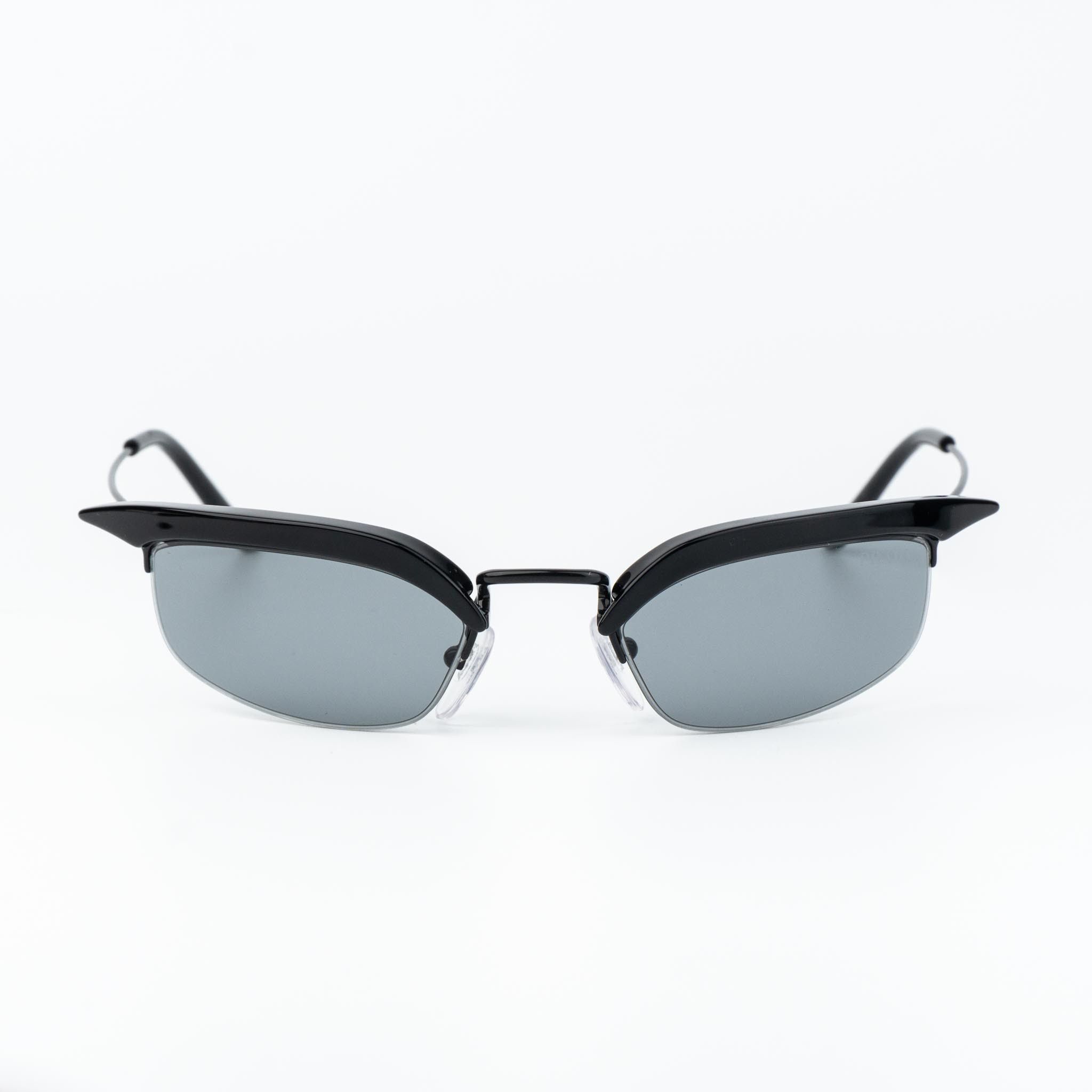 Prada Prada Women Sunglasses Rectangle PRB50S 1AB3C2 NEW AUTHENTIC Size ONE SIZE - 3 Thumbnail