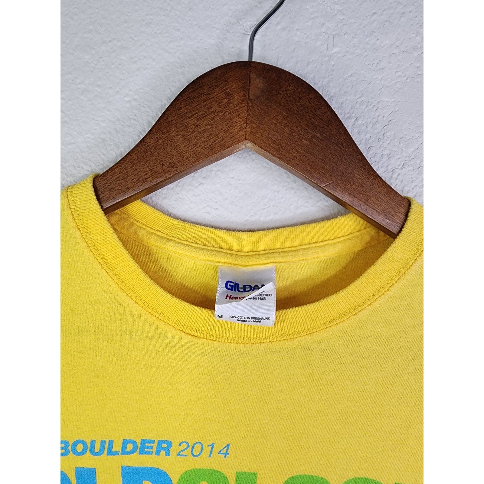 Gildan Bolder Boulder Shirt Official 2014 Event T-Shirt Biologist Size US M / EU 48-50 / 2 - 4 Thumbnail