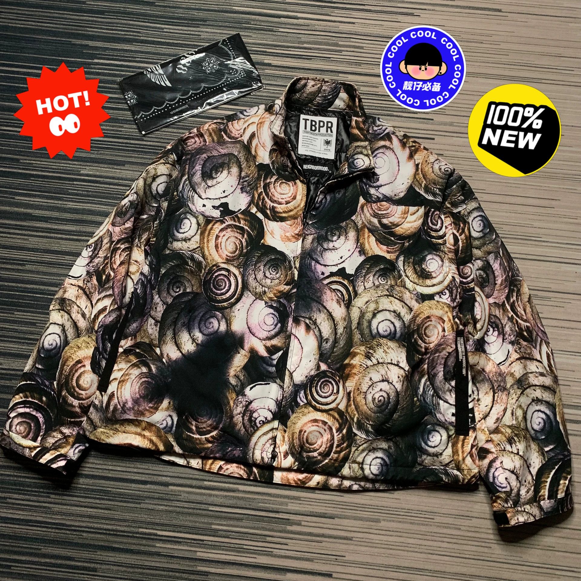 Neighborhood Collab Cotton Multi Light Jacket S Men Size US S / EU 44-46 / 1 - 1 Thumbnail