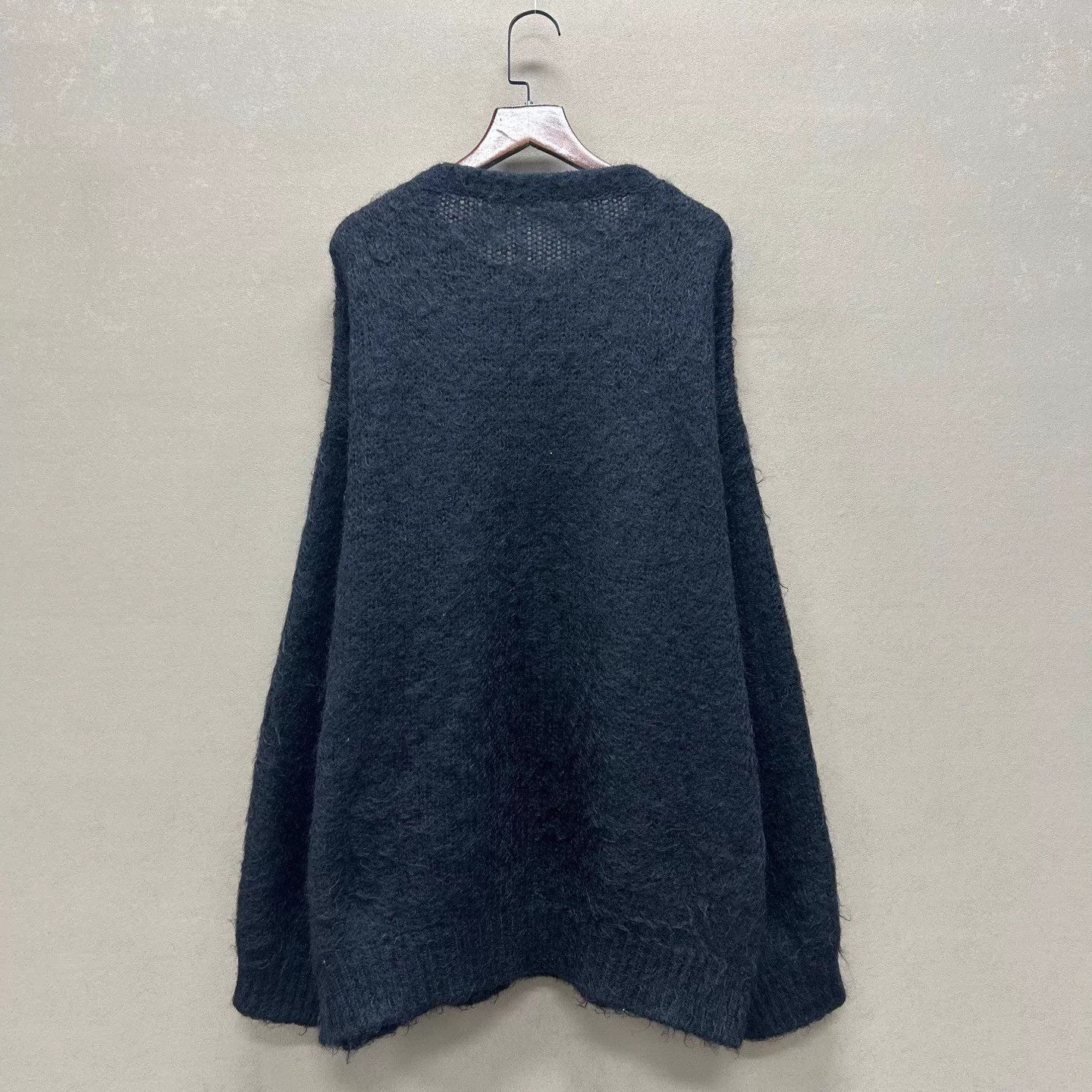 Saint Laurent Paris SLP Black Logo Jacquard Crewneck Sweater L Size US L / EU 52-54 / 3 - 2 Thumbnail