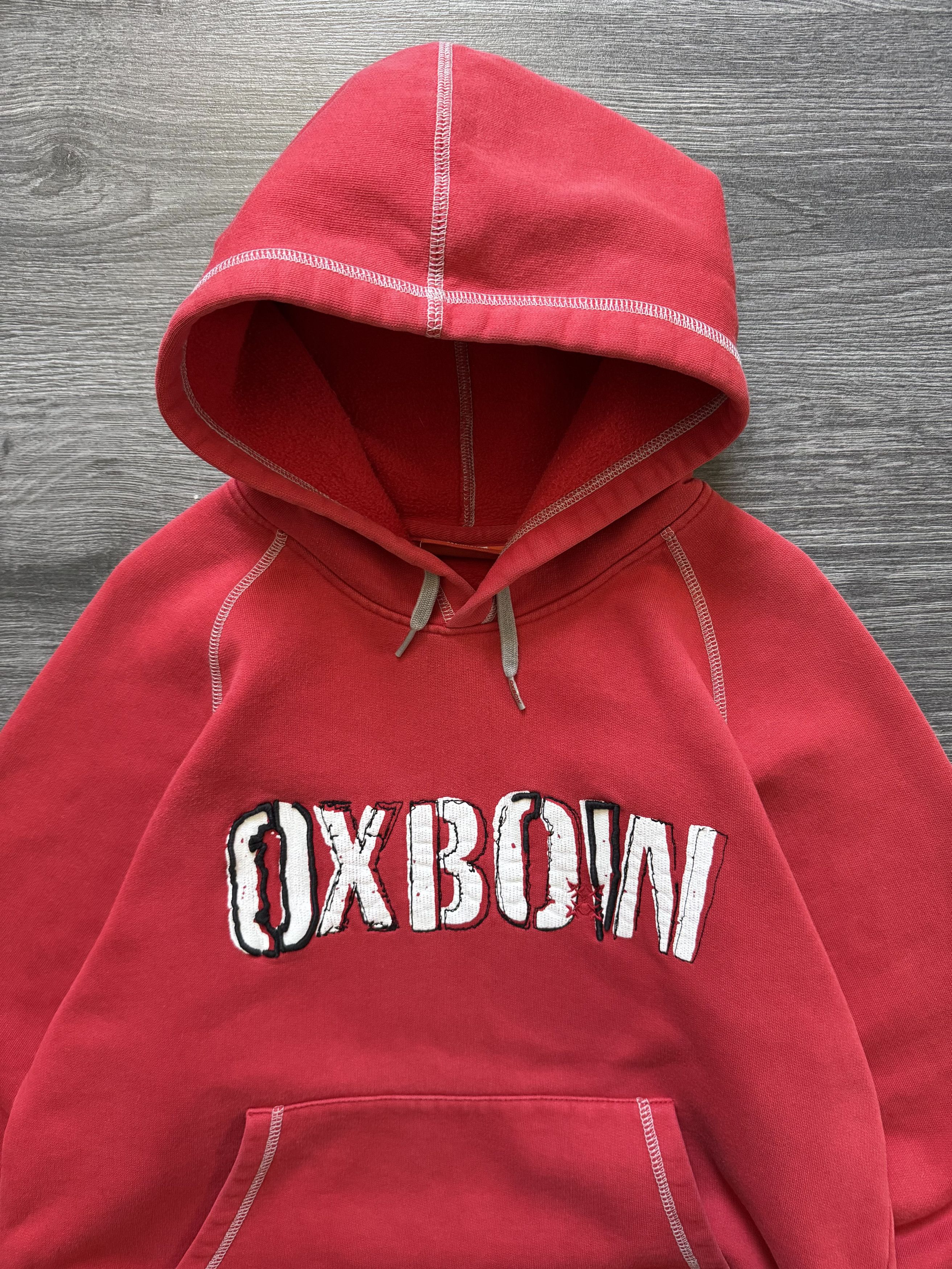 Oxbow Vintage Y2K Oxbow Embroidered Logo Hoodie Size US S / EU 44-46 / 1 - 5 Thumbnail