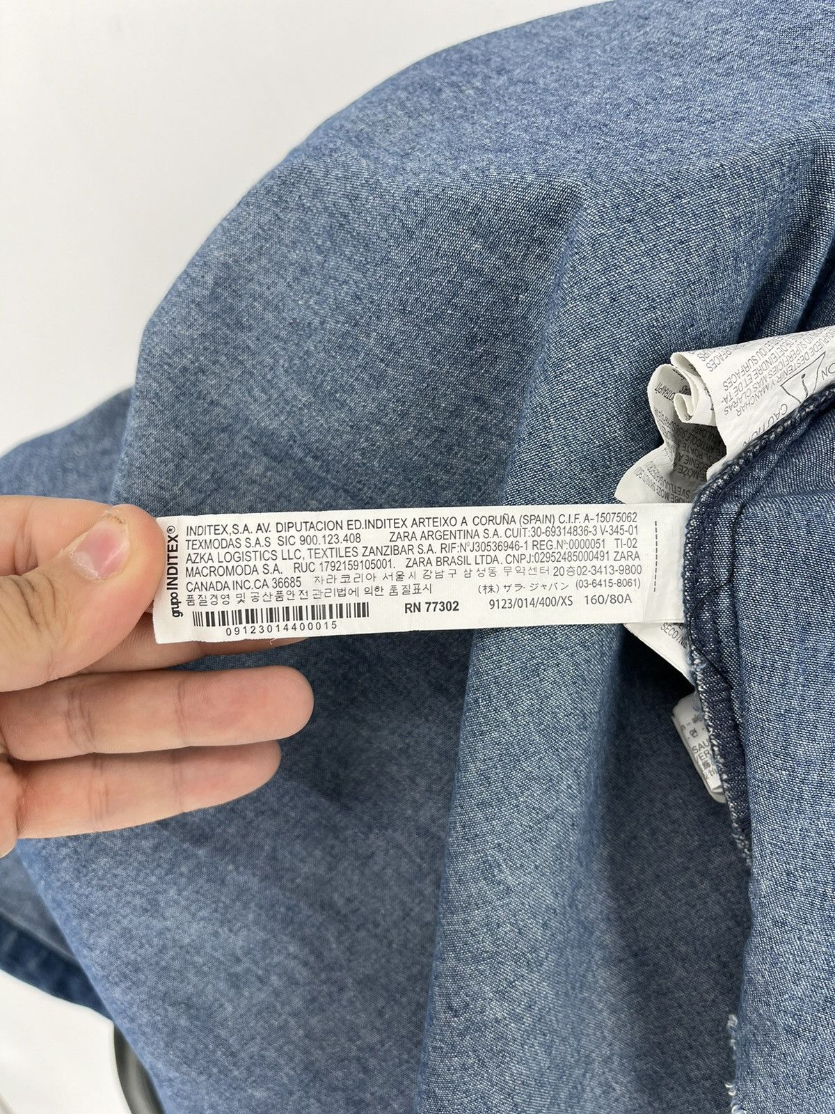 Zara ZARA TRAFALUC NEW ART shirt with frayed edges Size US XS / EU 42 / 0 - 13 Thumbnail