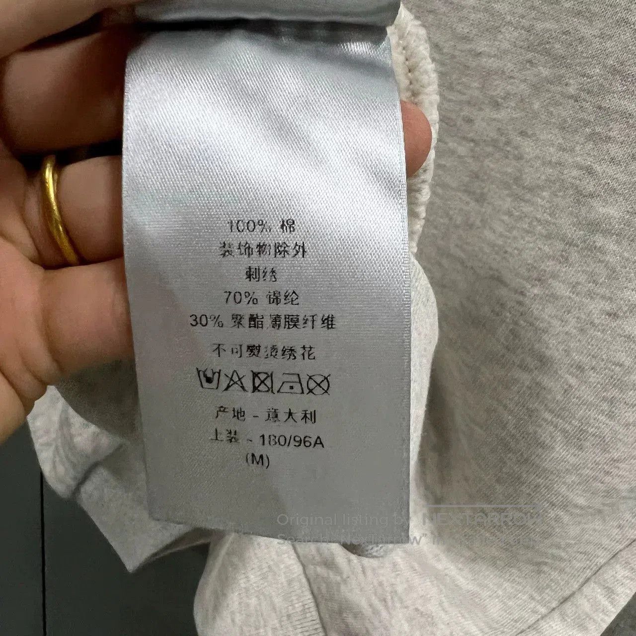 Dior dior gray logo embroidered sweatshirt size L. Size US L / EU 52-54 / 3 - 4 Thumbnail