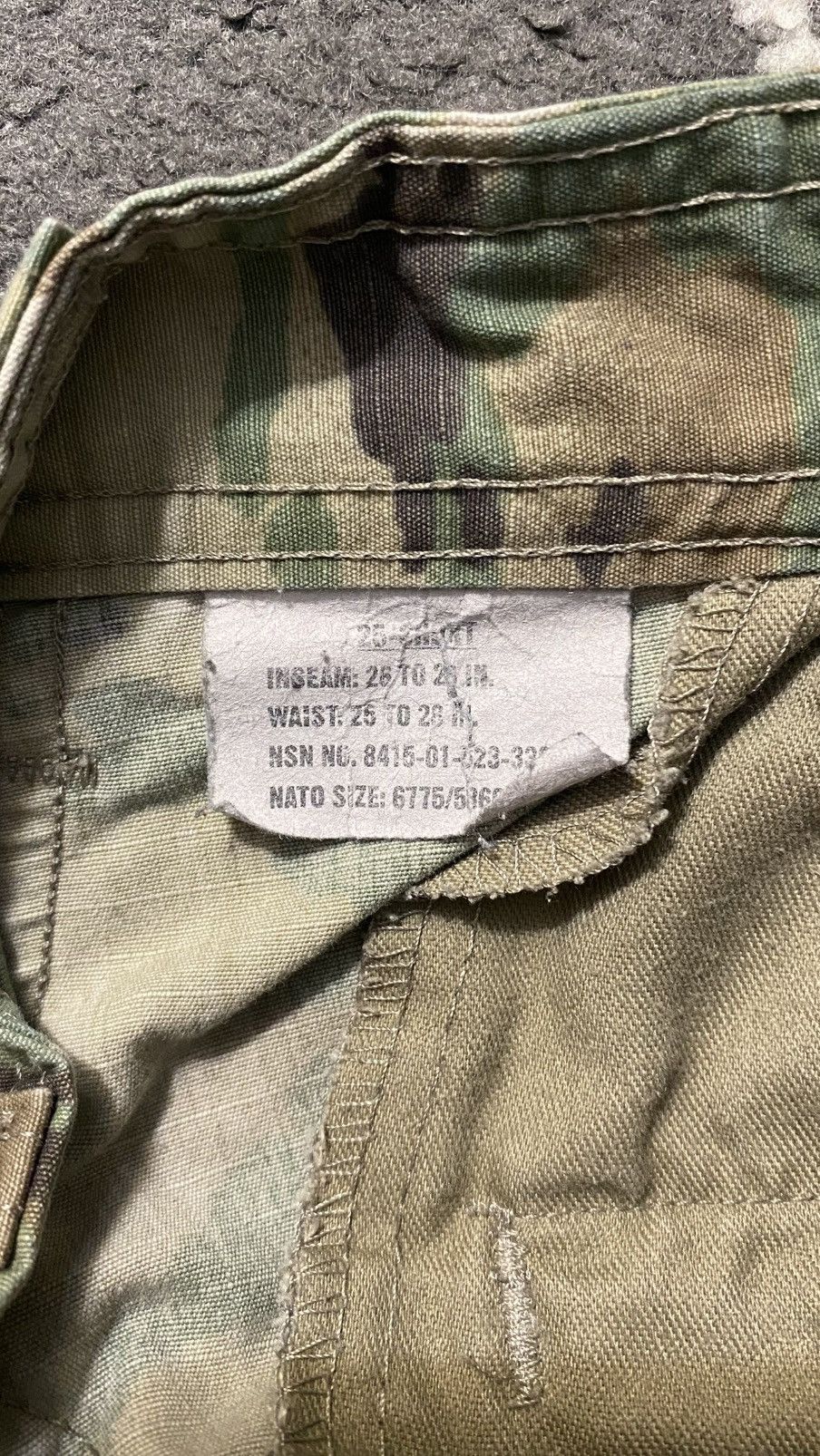 Other Vintage Military Camo Pants Size 27" / US 4 / IT 40 - 7 Thumbnail