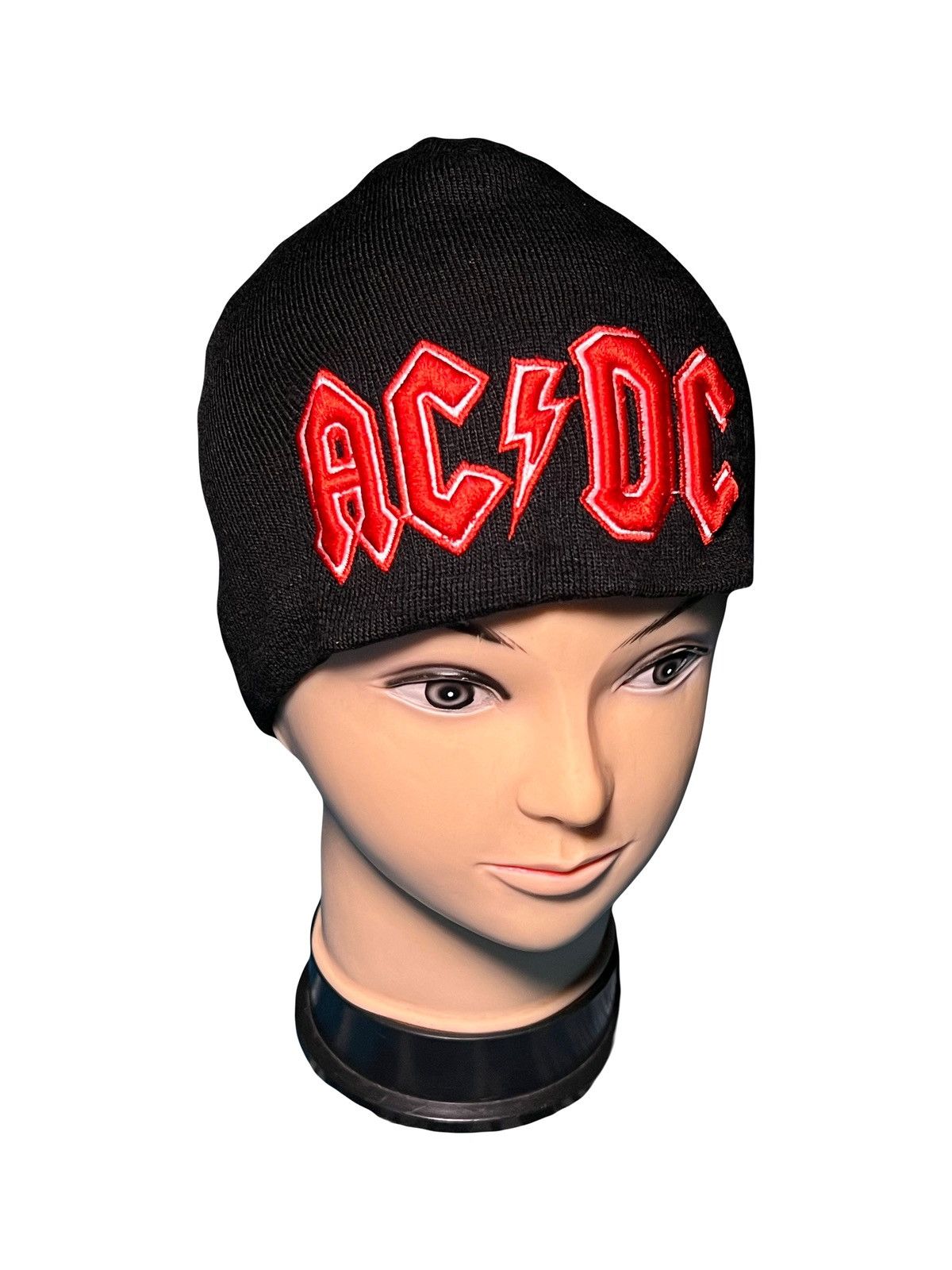 AC/DC Vintage Ski Hype Y2K AC/DC Rock Band beanie hat Size ONE SIZE - 1 Thumbnail