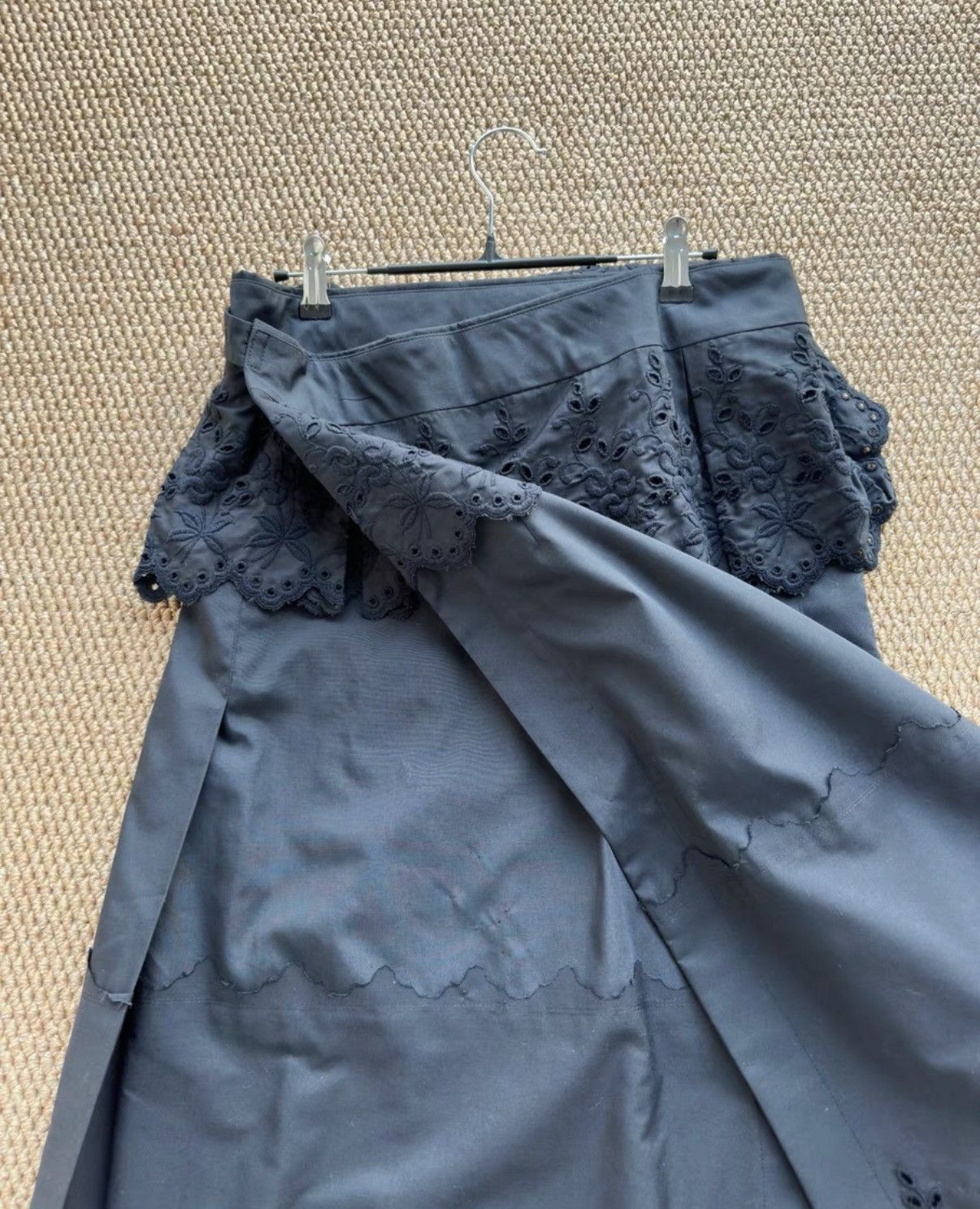 Comme des Garcons COMME des GARÇONS Carved Hollow-out Splicing Long Dress K23 Size 25" / US 0 / IT 36 - 7 Thumbnail