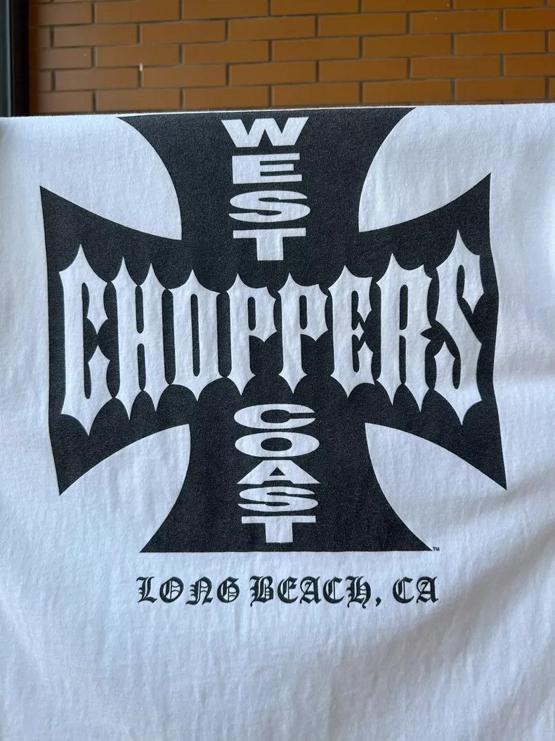 Vintage Vintage Tee 90s Choppers梵文十字架 2505-Nextarrow Size US XL / EU 56 / 4 - 7 Thumbnail