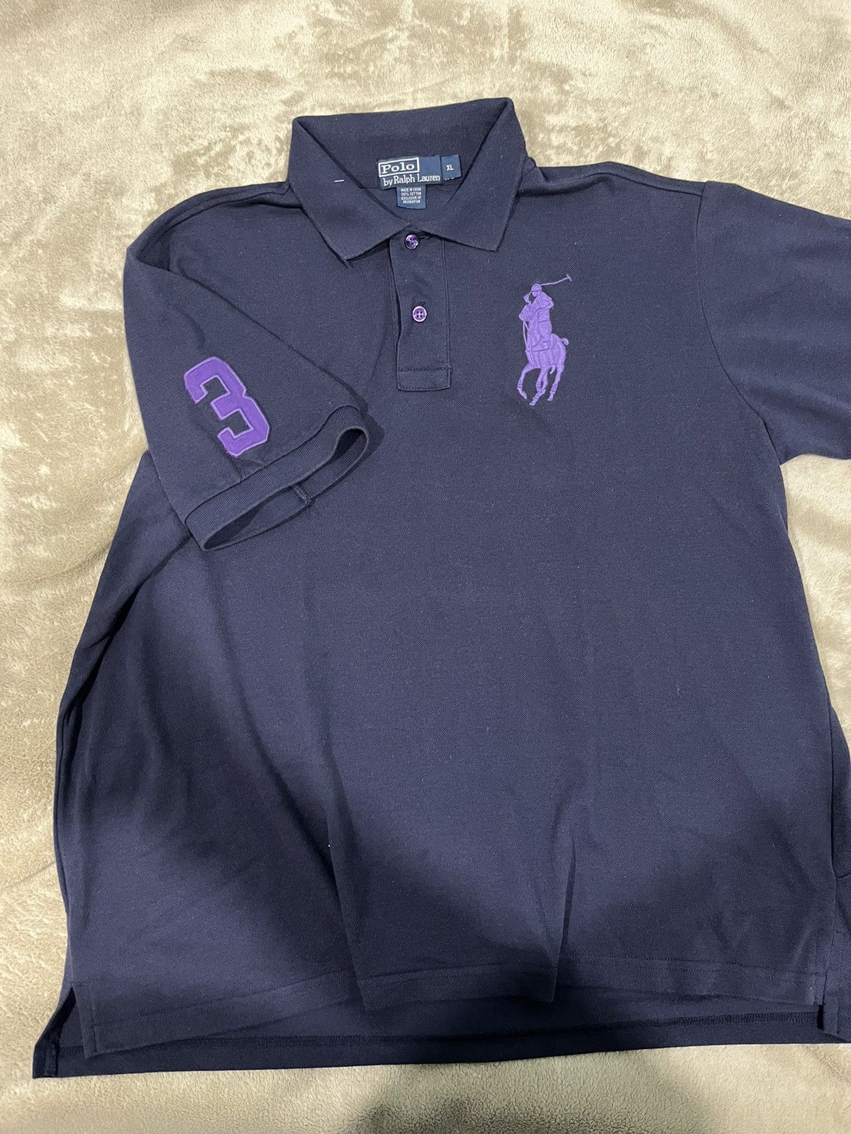 Polo Ralph Lauren Purple Polo Ralph Lauren Polo shirt Size US XL / EU 56 / 4 - 2 Thumbnail