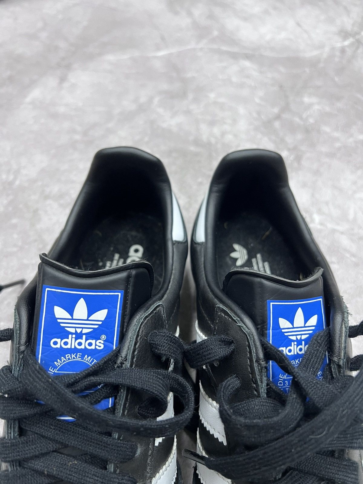 Adidas × Vintage Vintage Adidas Samba Black Sneakers Y2K Size US 9.5 / IT 39.5 - 5 Thumbnail