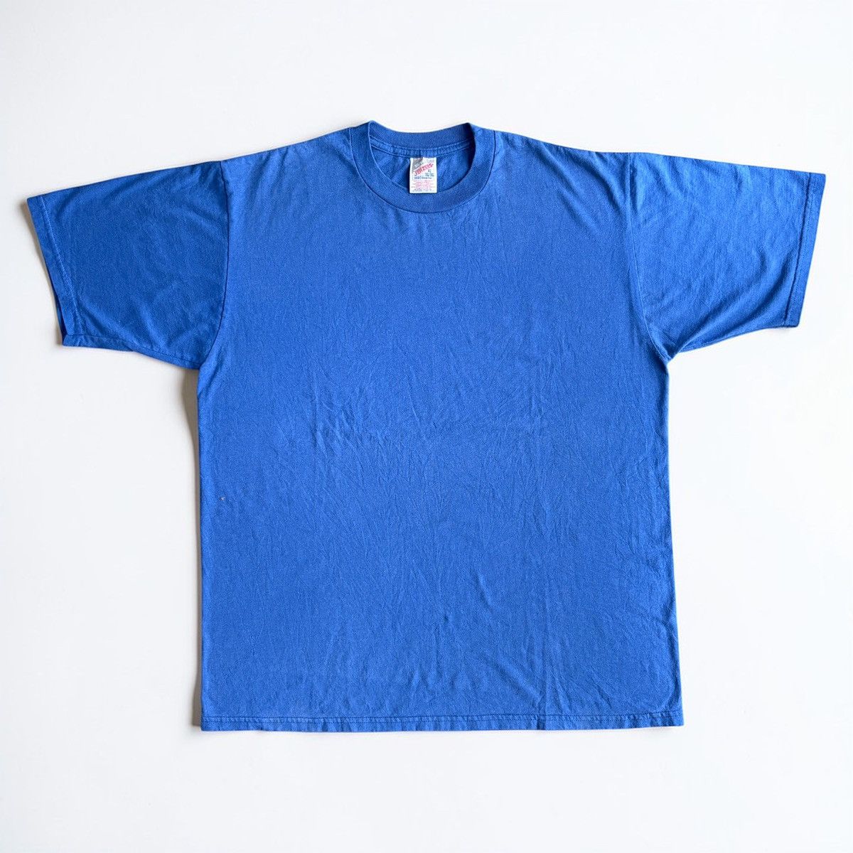 Vintage Vintage Blank Tee Jerzees Royale Blue Size US XL / EU 56 / 4 - 1 Thumbnail