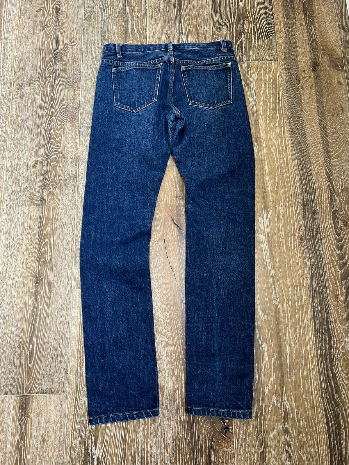 A.P.C. Apc petit standard jean droit etroit selvedge denim Size 28" / US 6 / IT 42 - 2 Thumbnail