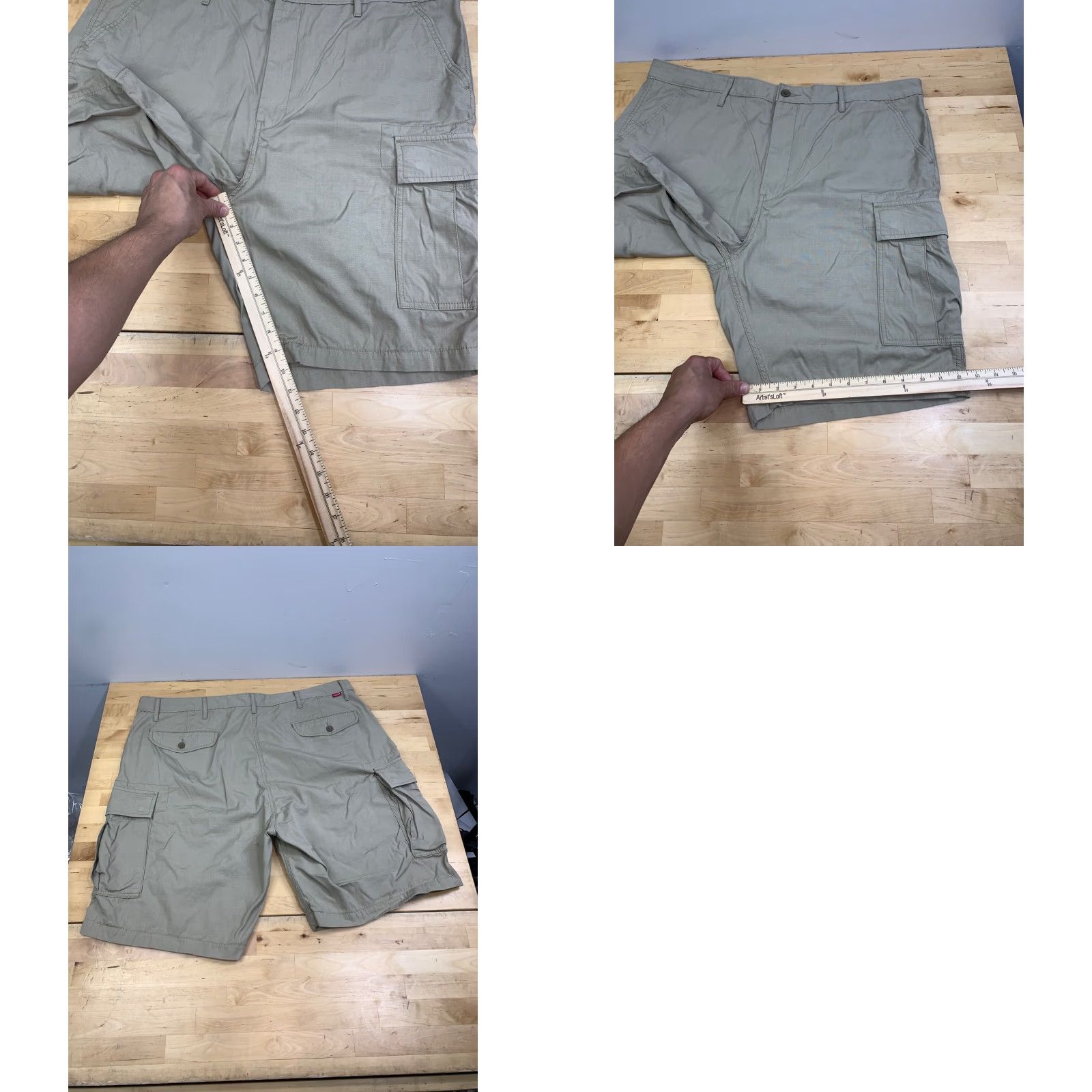 Levi's Levi's Cargo Shorts Men 40 Beige Regular Midi? Size US 40 / EU 56 - 8 Thumbnail