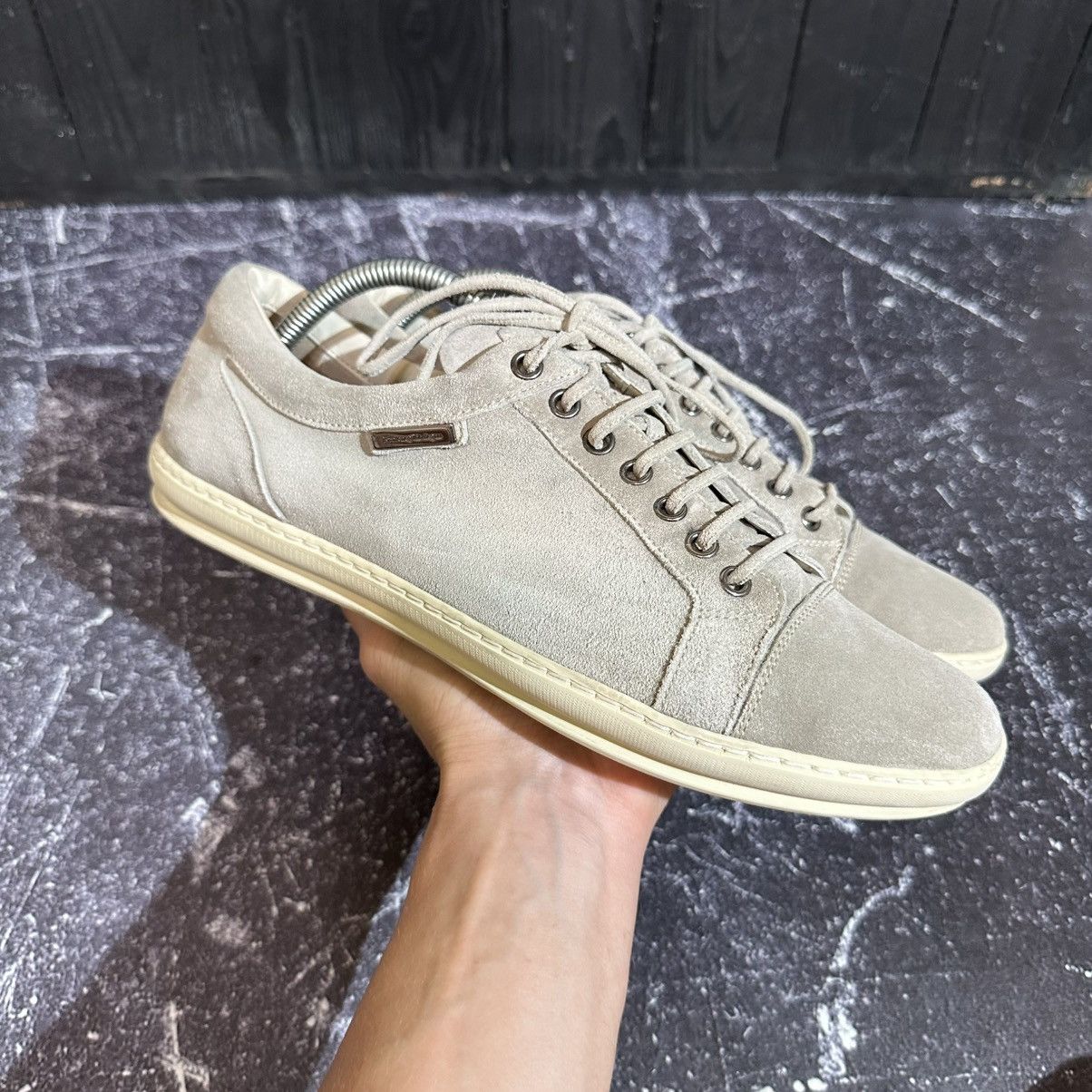 Ermenegildo Zegna ERMENEGILDO ZEGNA - Men’s Suede Sneakers Size 7 Size US 7 / EU 40 - 3 Thumbnail
