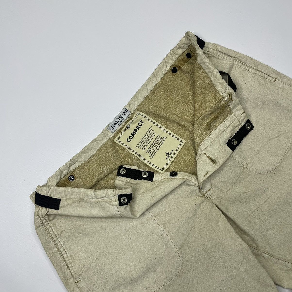 Stone Island Archive Stone Island Compact SS05 Casual Pants Size US 38 / EU 54 - 5 Thumbnail