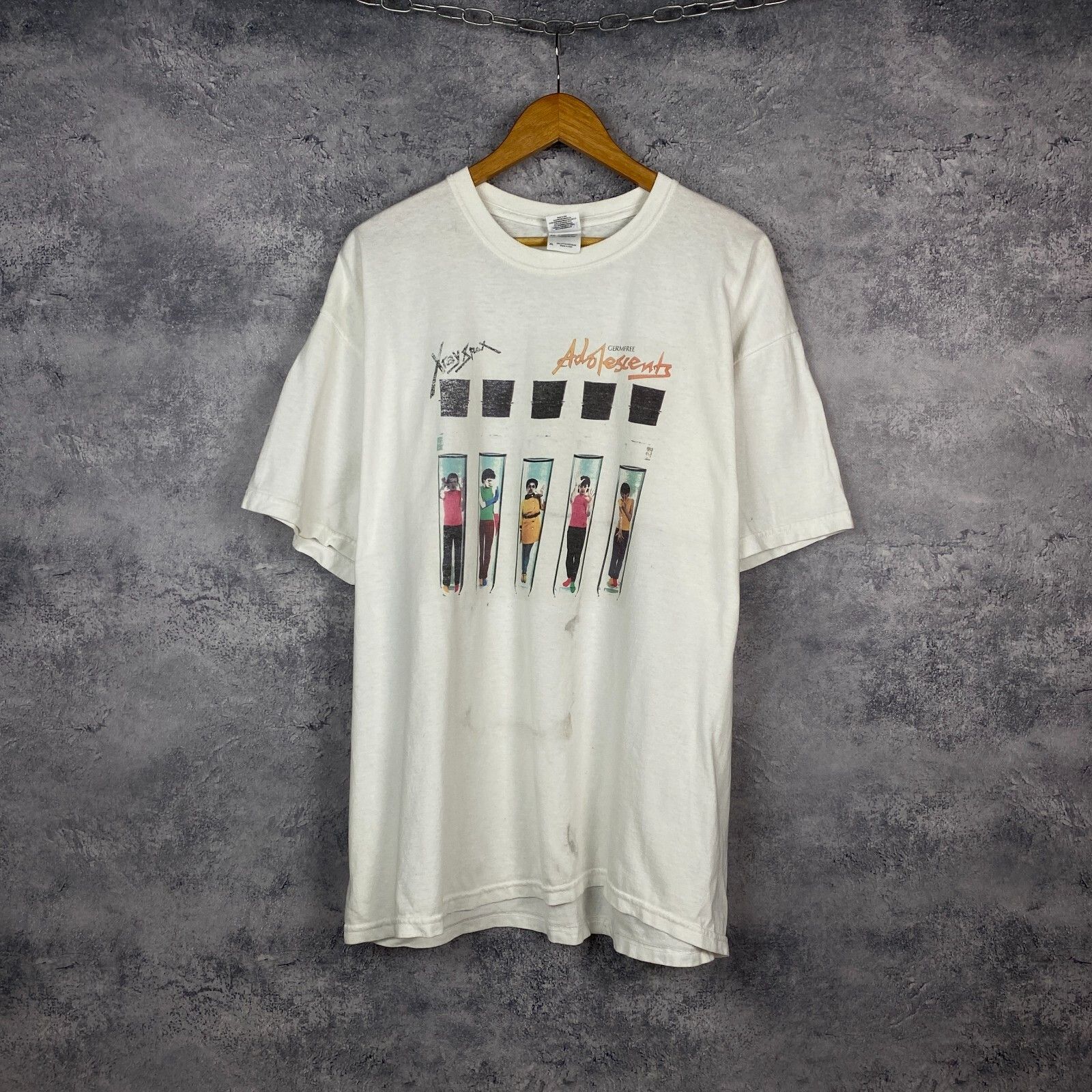 Band Tees X-Ray Spex Tee Men's Size XL White Short Sleeve ` Size US XL / EU 56 / 4 - 1 Thumbnail