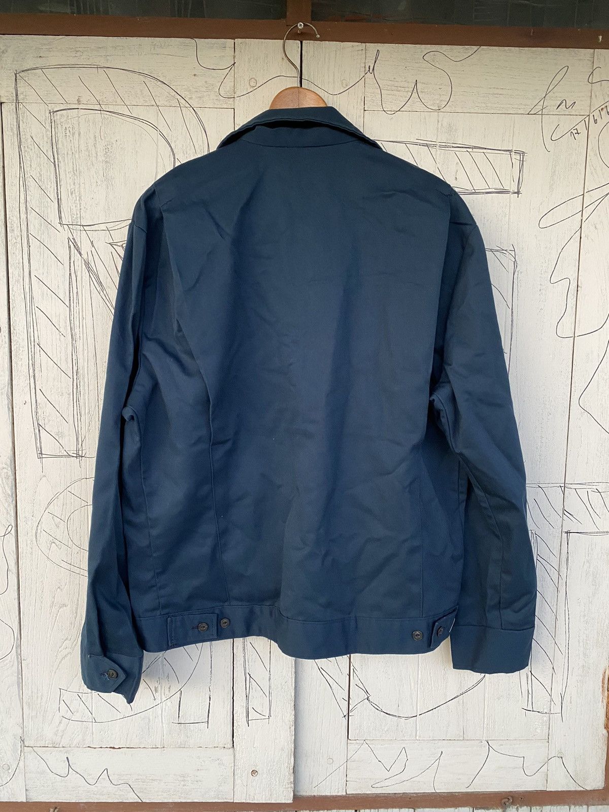 Vintage Lee ERIC workwear jacket Navy and Blue Jacket vintage Size US L / EU 52-54 / 3 - 13 Thumbnail