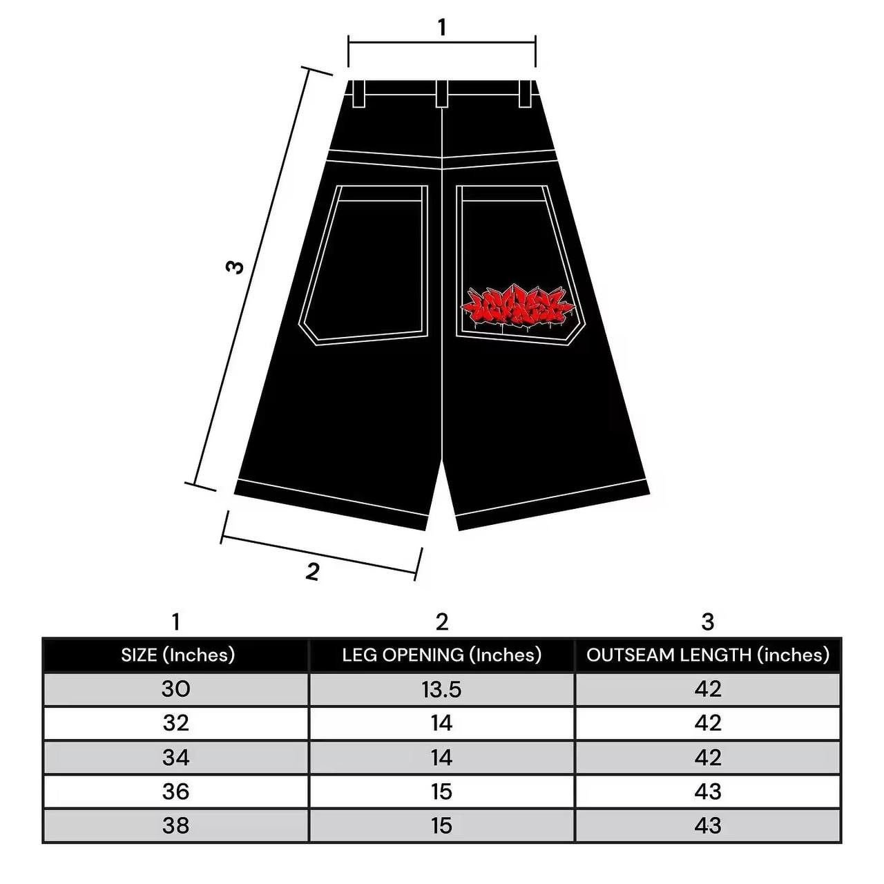 Japanese Brand × Vintage jeans and t-shirt suit with graphic embroidery Size 42L - 8 Thumbnail