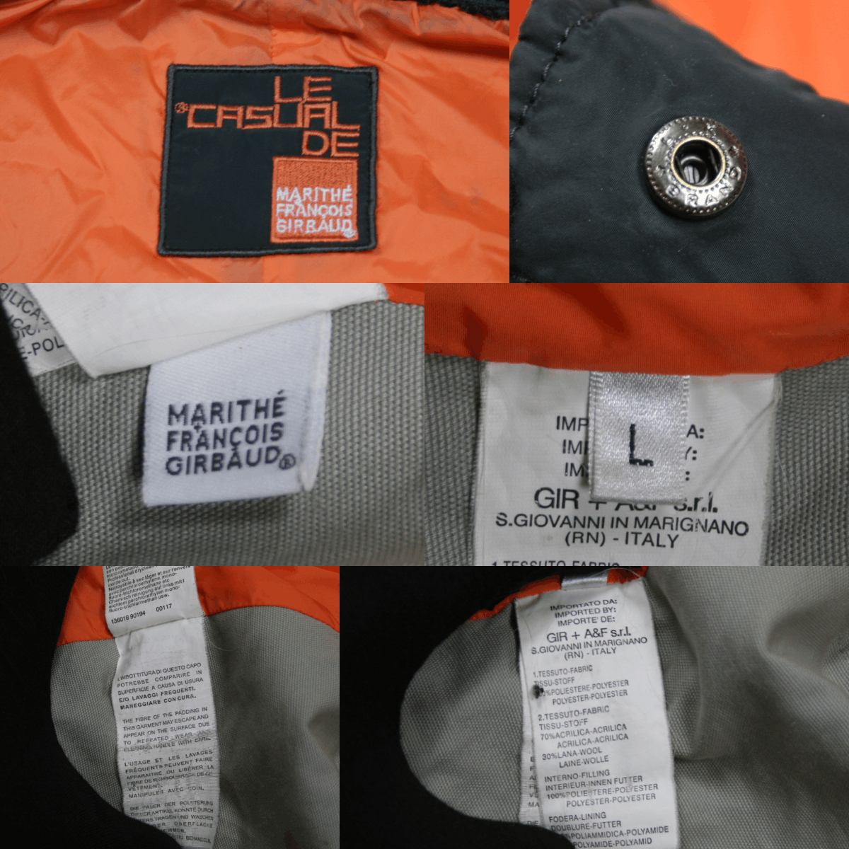 Marithe + Francois Girbaud 00S Avant Garde Straps Knit Jacket Vintage Size US L / EU 52-54 / 3 - 17 Thumbnail