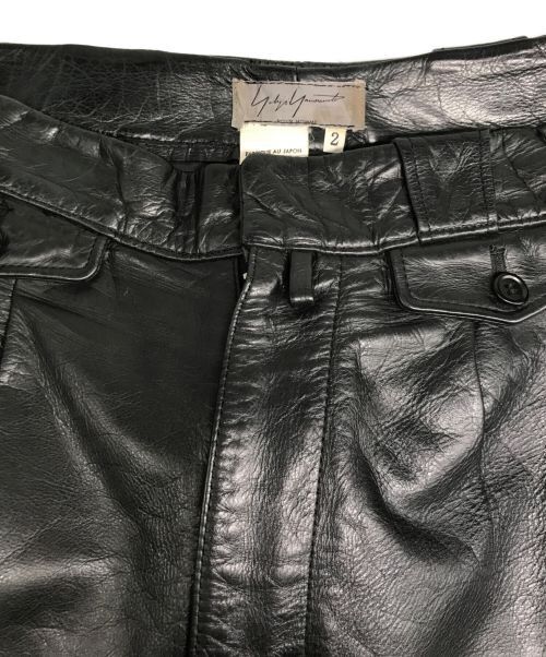 Yohji Yamamoto Yohji Yamamoto pour homme leather pants Size US 31 - 4 Thumbnail