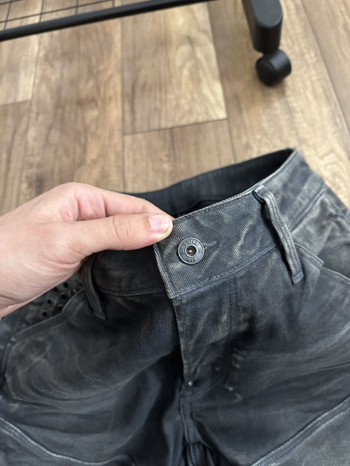 G-Star G Star Raw Big Logo Denim Jeans Pants Size US 31 - 11 Thumbnail