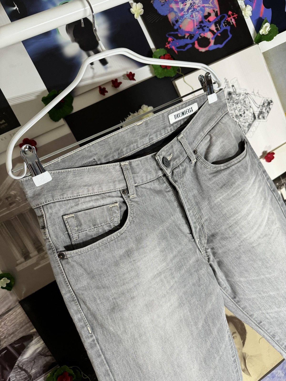 Dirk Bikkembergs 2000s Straight Cut Denim/Jeans Size US 30 / EU 46 - 3 Thumbnail