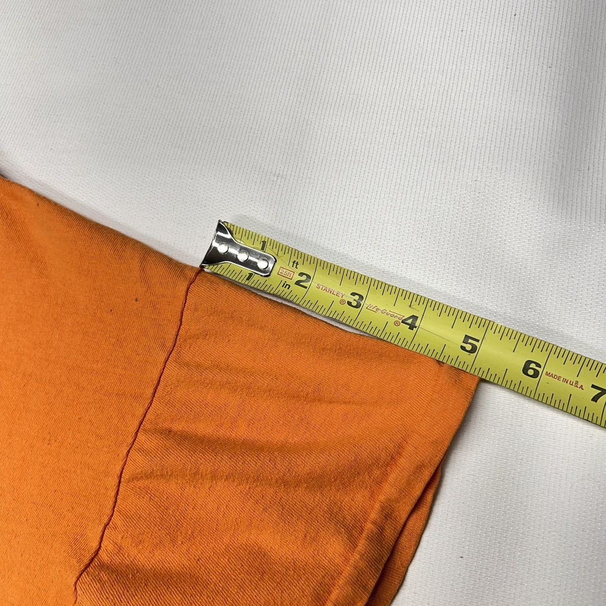 Russell Athletic × Vintage Russell Athletic Tee Shirt Orange Architect Single Stitch Size US M / EU 48-50 / 2 - 20 Thumbnail