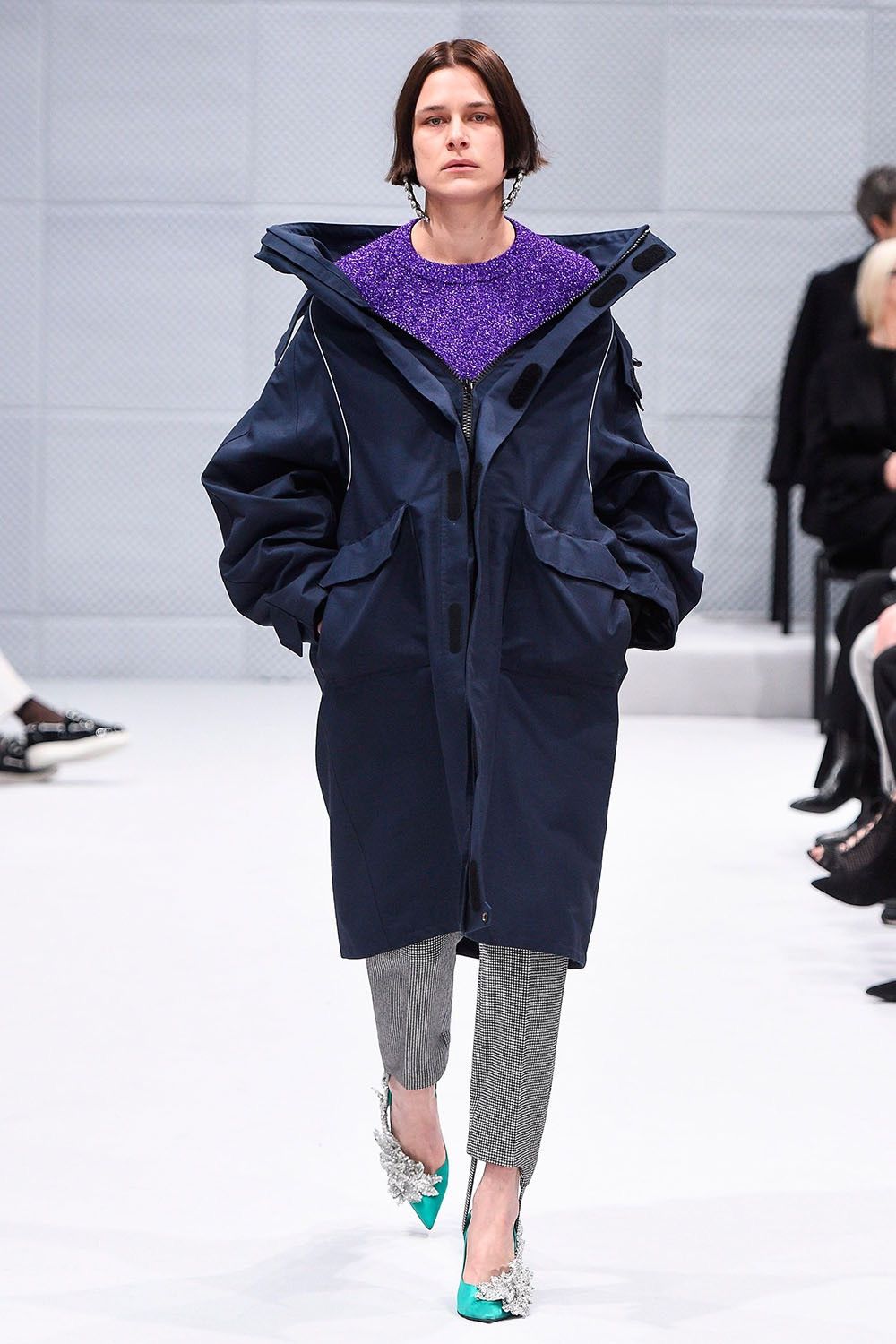 Balenciaga Balenciaga FW2016 Technical Long Swing Parka Size US M / EU 48-50 / 2 - 3 Thumbnail
