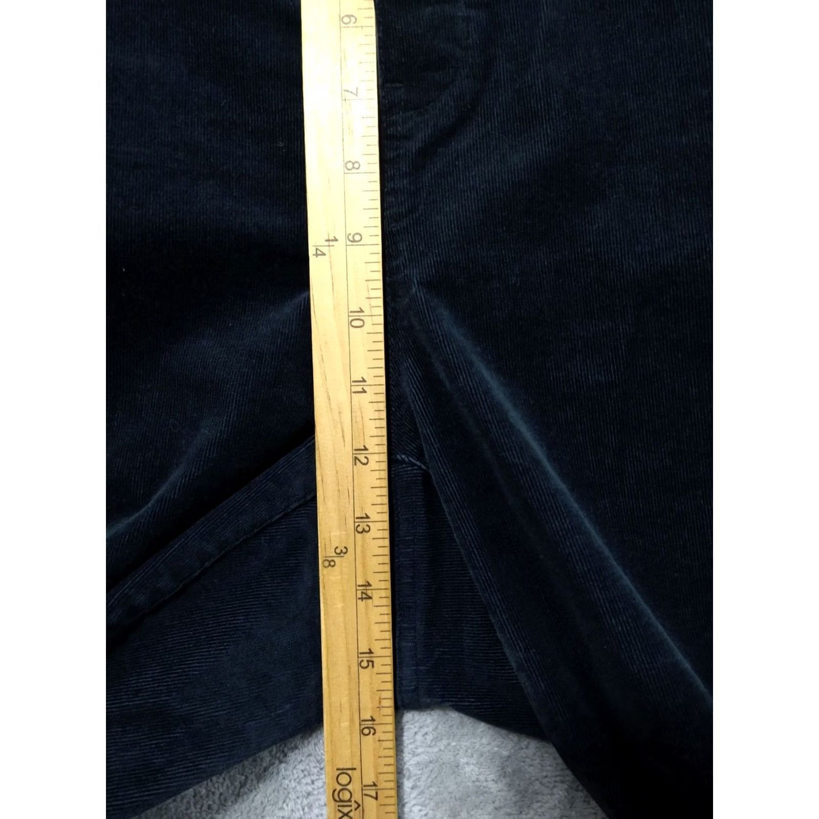 J. Jill J Jill Pants Womens 3X Black Skinny High Rise Stretch Cotton Corduroy Size 40" / US 18 - 5 Thumbnail