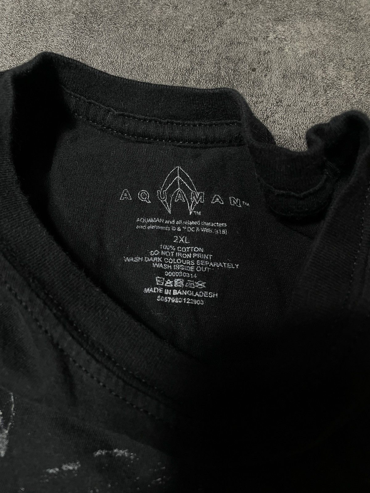 Vintage 🔥Offers🔥Aquaman Vintage Y2K Tee Spellout Hype Size US XXL / EU 58 / 5 - 3 Thumbnail