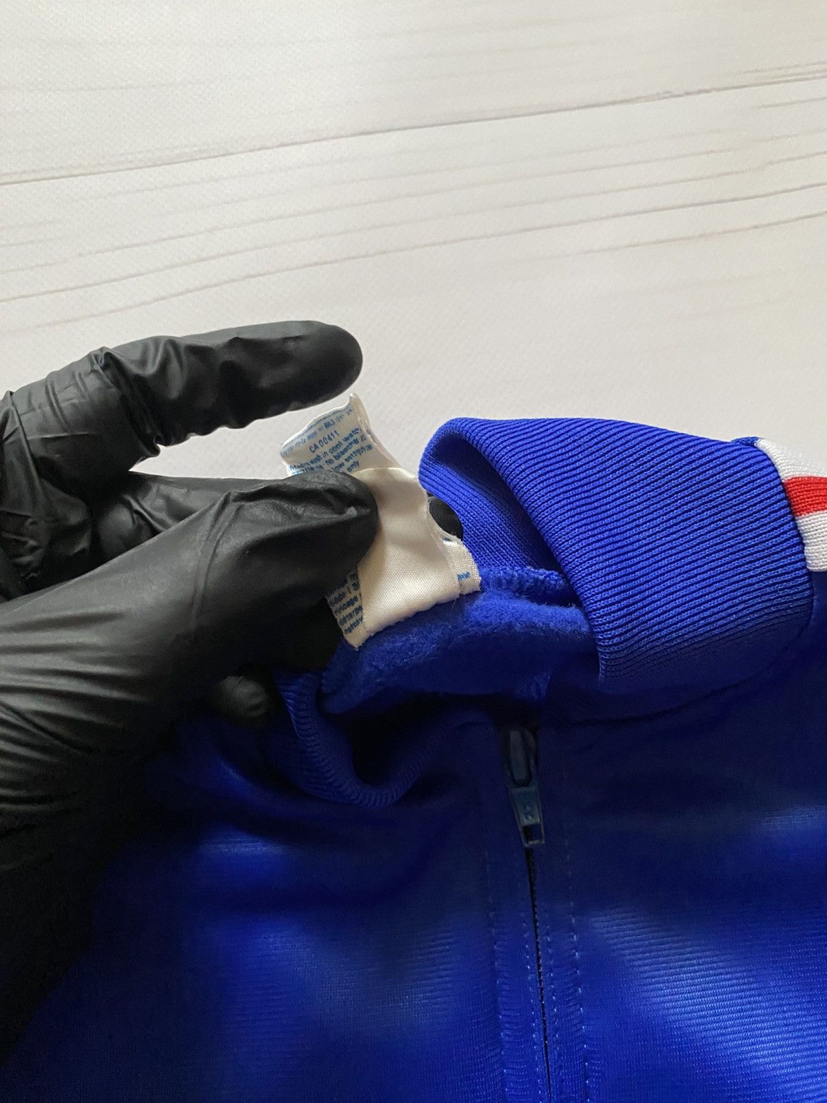 Adidas Vintage Retro Adidas Ventex France 80’s track jacket soccer Size US M / EU 48-50 / 2 - 5 Thumbnail