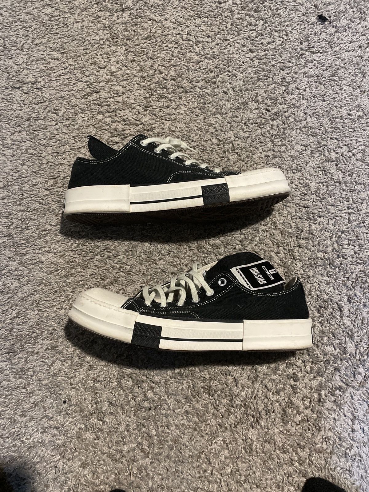 Converse X Rick Owens DRKSHDW low