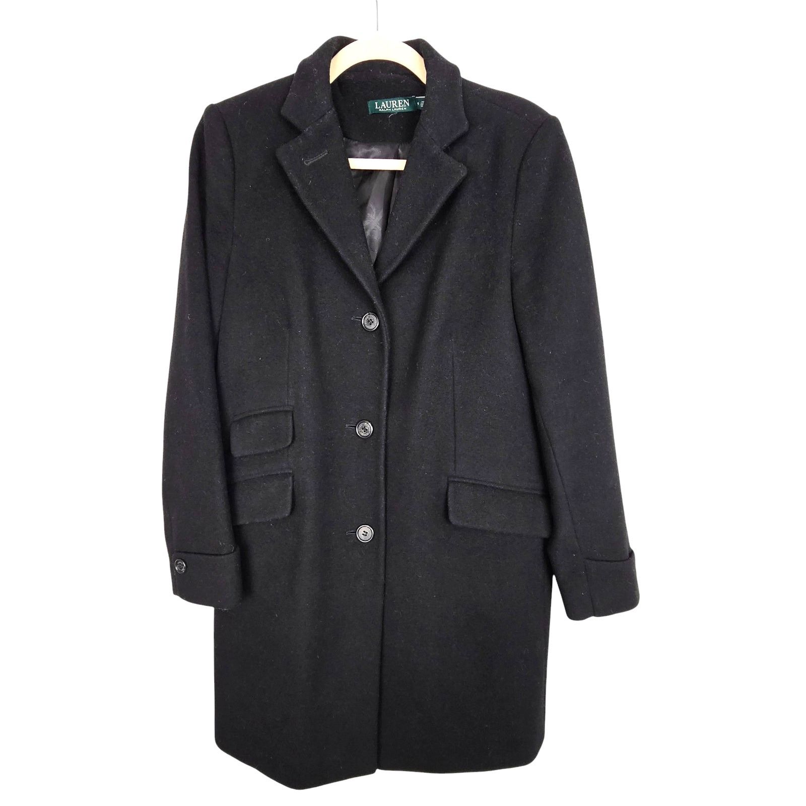 Lauren Ralph Lauren Lauren Ralph Lauren Womens Wool Coat Classic Old Money Quiet Size M / US 6-8 / IT 42-44 - 1 Thumbnail