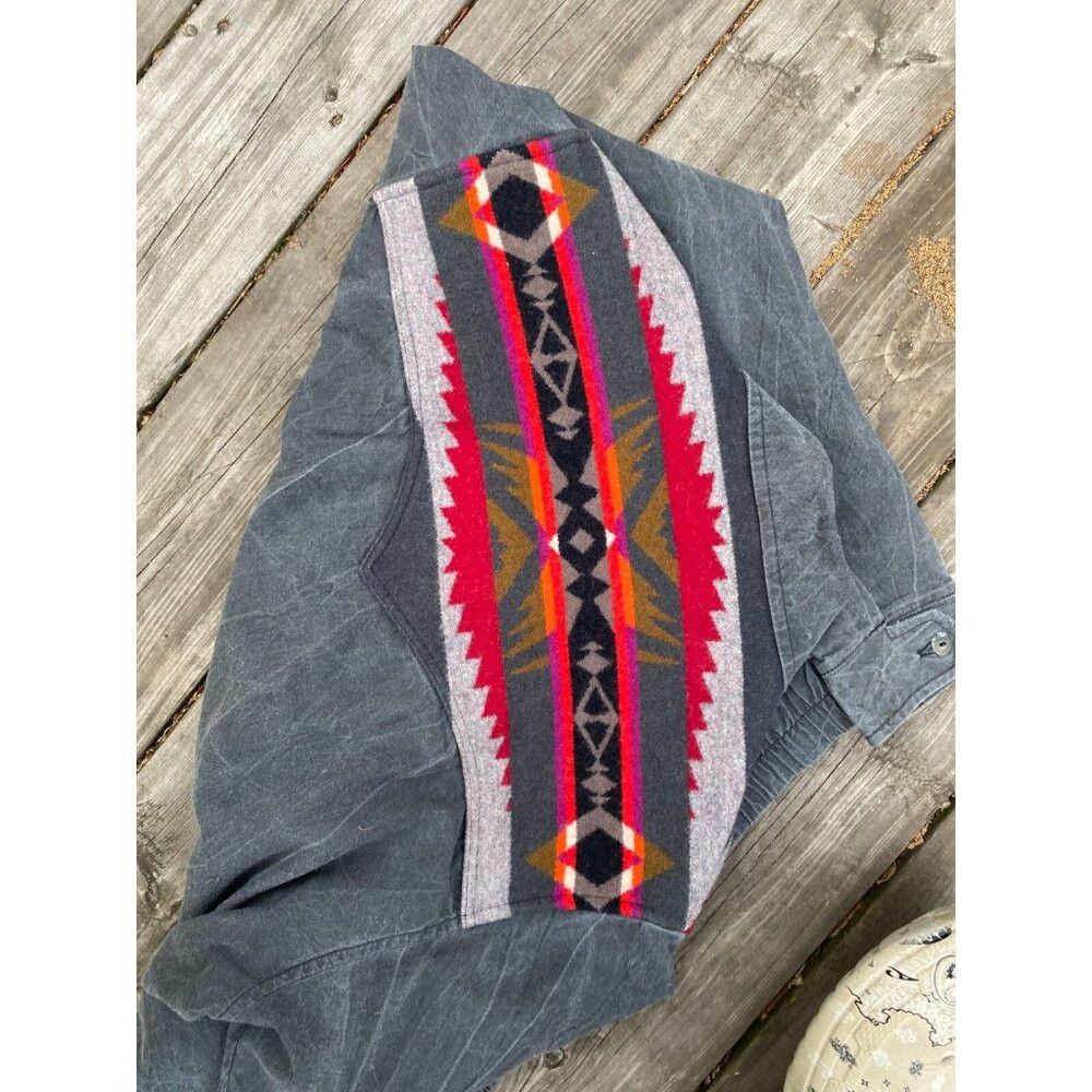 Pendleton Pendleton High Grade Western Wear Cowboy Aztec Wool Denim J Size US M / EU 48-50 / 2 - 7 Thumbnail