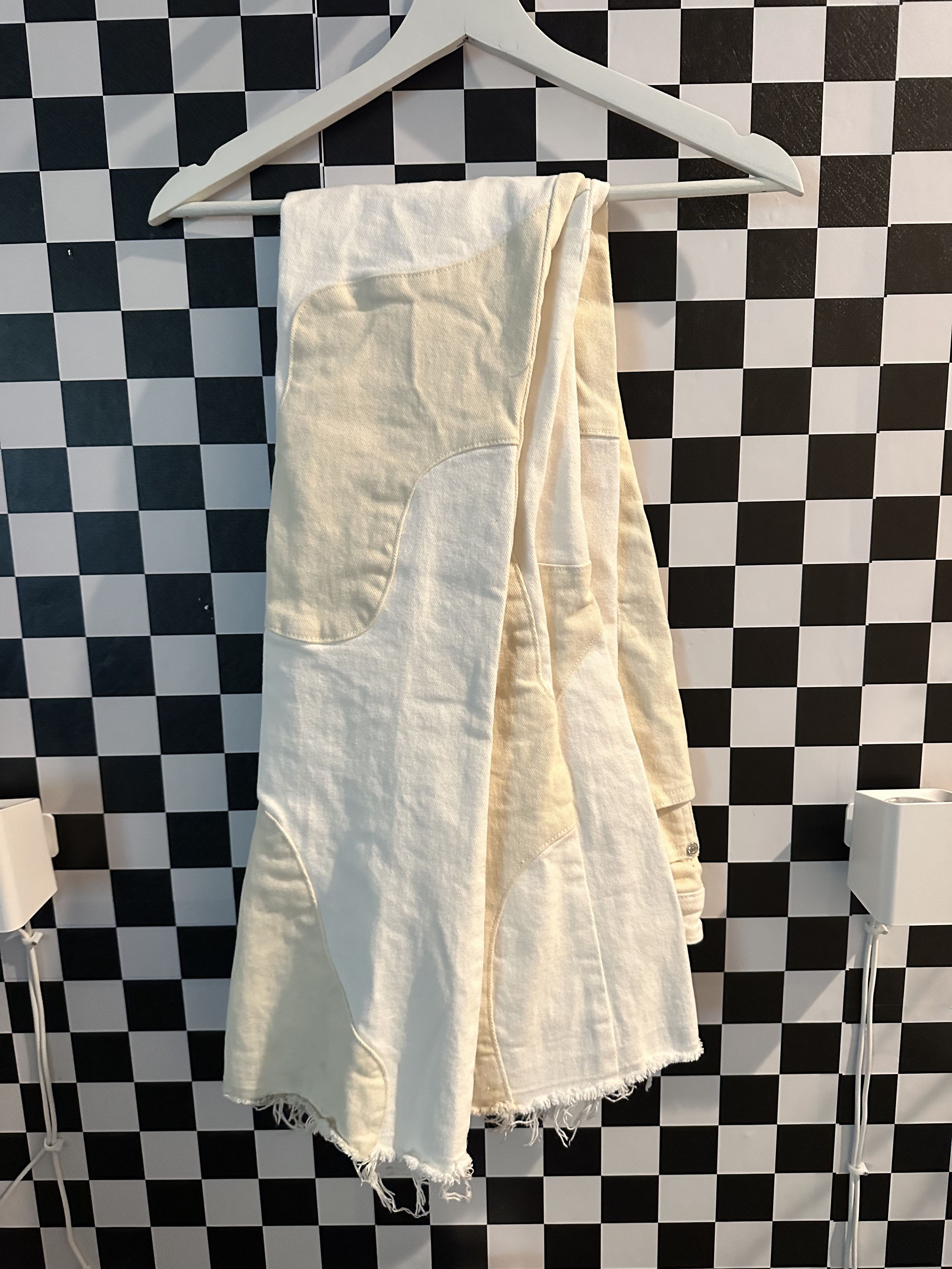 GUAPI RARE1/100* Vintage Off White Wavy Denim Size US 32 / EU 48 - 3 Thumbnail