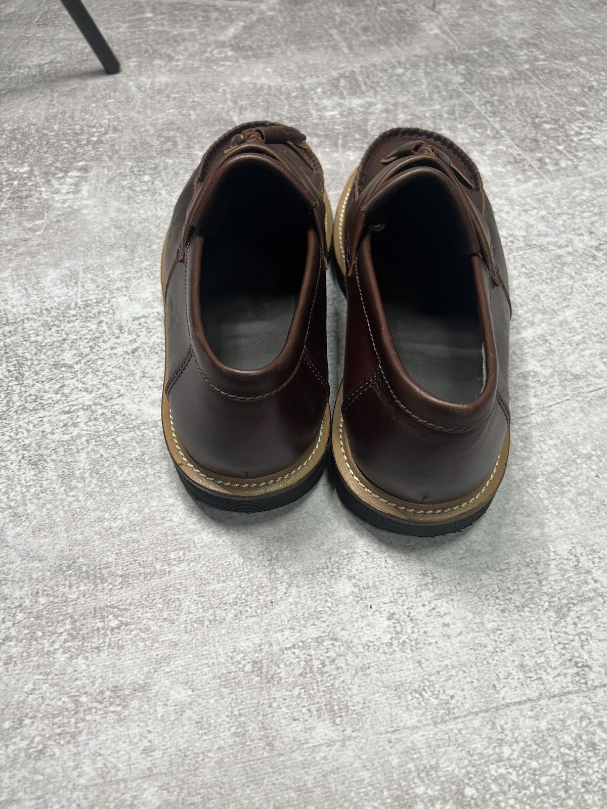Dr. Martens Dr. Martens Annah Tassel Loafers Burgundy Dark Brown Leather Size US 9 / EU 42 - 5 Thumbnail