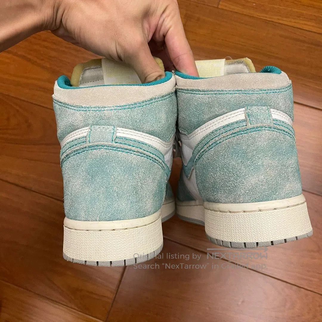 Jordan Brand Tiffany Blue Air Jordan 1 High Tops. Size US 6.5 / IT 36.5 - 7 Thumbnail