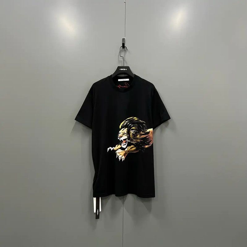 Givenchy Givenchy Short-Sleeve Black Lion T-Shirt 0089 Size US M / EU 48-50 / 2 - 1 Thumbnail