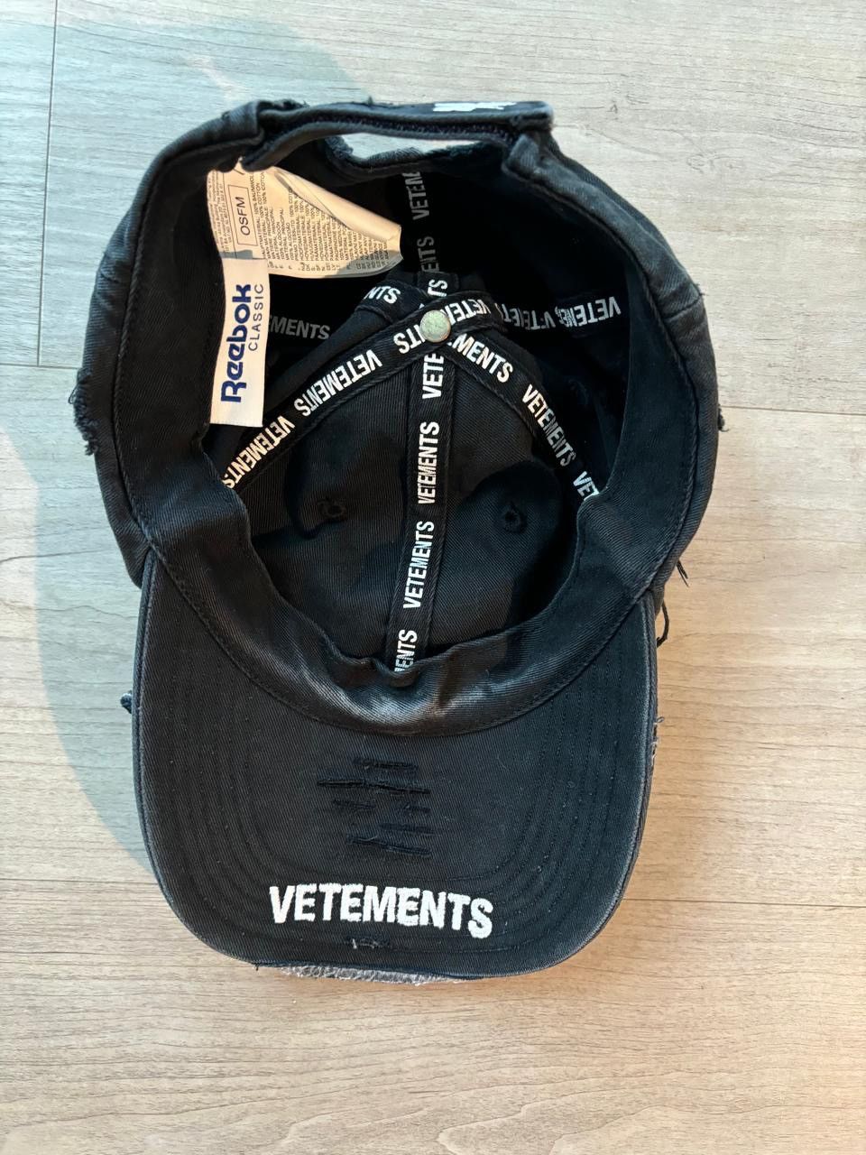 Vetements Vetements Distressed Sunday Cap Size ONE SIZE - 3 Thumbnail