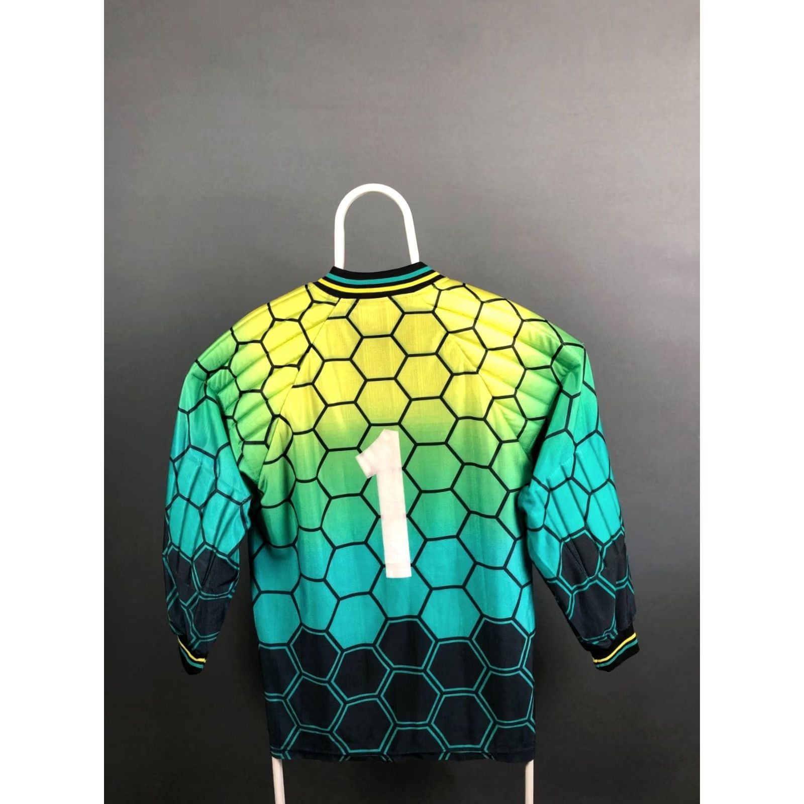 Puma PUMA Men's Goalkeeper Football Jersey Size XXL Multicolor Polyester Patterned Art Geometric Jersey Long Sleeve Collared Regular Fit Sports Breathable Size US XXL / EU 58 / 5 - 2 Thumbnail