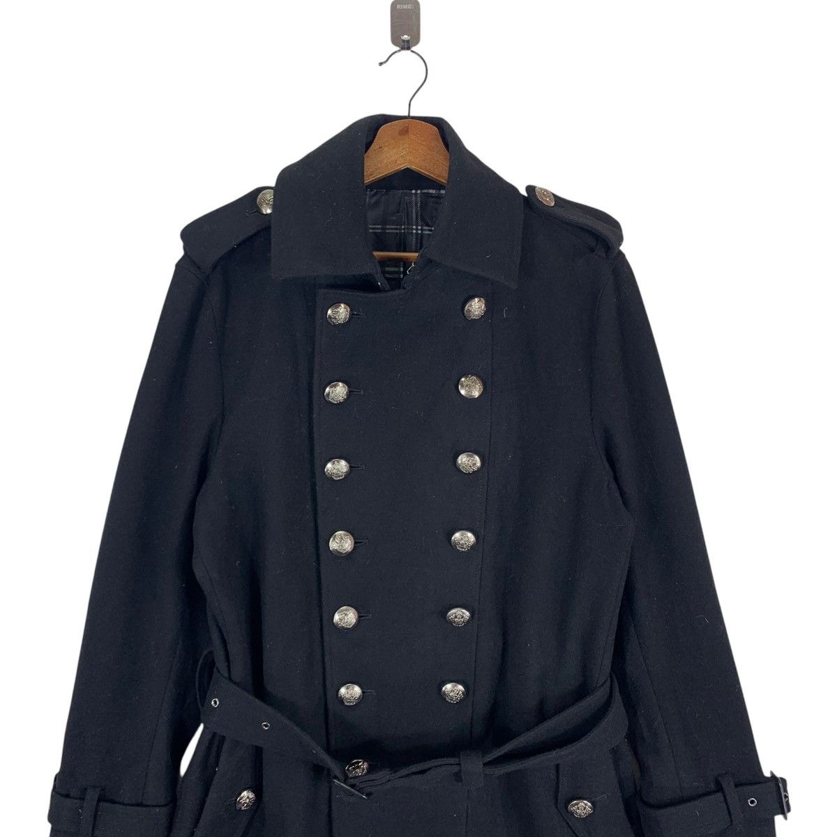 Japanese Brand × Yoshiyuki Konishi VINTAGE FICCE COLLEZIONE BY YOSHIYUKI KONISHI OVERCOAT Size US L / EU 52-54 / 3 - 11 Thumbnail