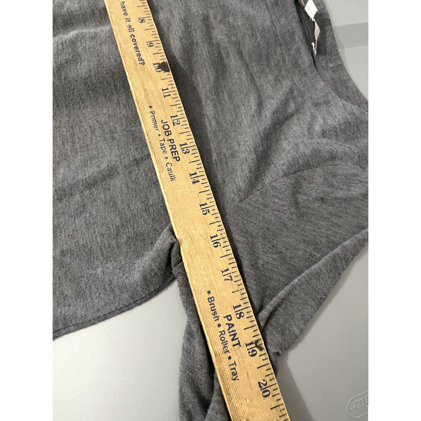 Loft LOFT Women's Sweater Long Sleeve Mixed Media Gray Print Small Petite Size S / US 4 / IT 40 - 4 Thumbnail