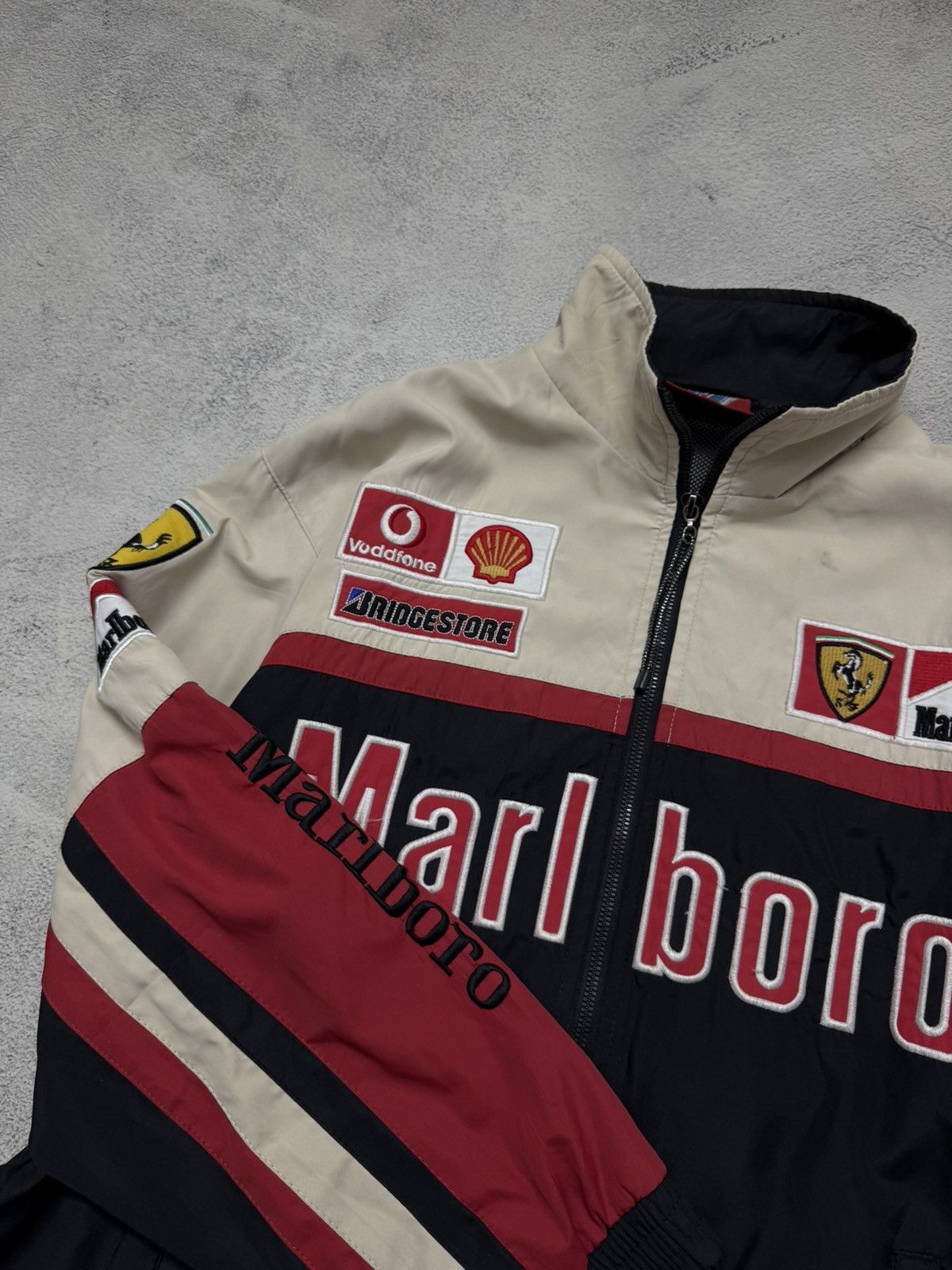 Ferrari Vintage Ferrari Marlboro Men Racing Jacket Schumacher 90’s Size US XL / EU 56 / 4 - 11 Thumbnail