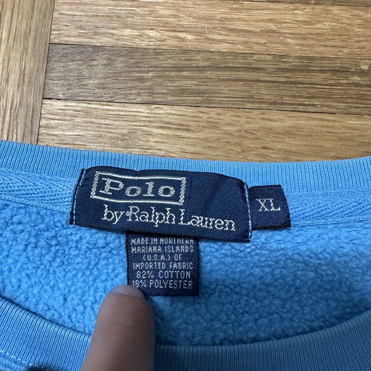 Polo Ralph Lauren Vintage Polo sweatshirt Size US XL / EU 56 / 4 - 4 Thumbnail