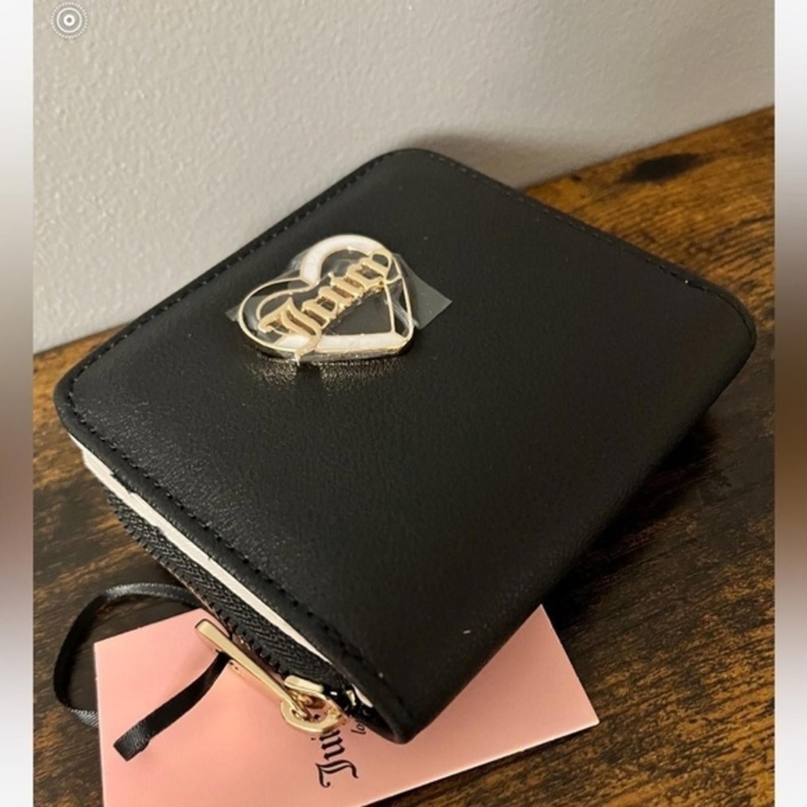 Juicy Couture Jeans Juicy Couture Women's Black and Gold Bifold Wallet NWT Size ONE SIZE - 1 Thumbnail